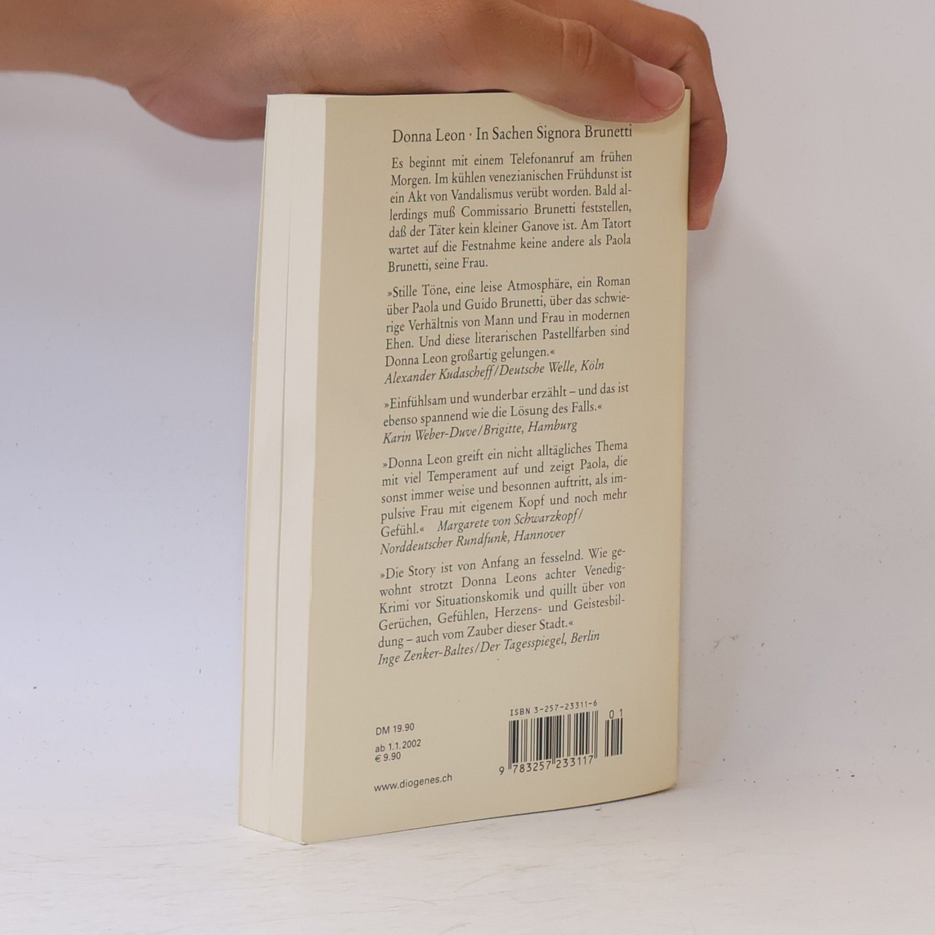 Donna Leon In Sachen Signora Brunetti