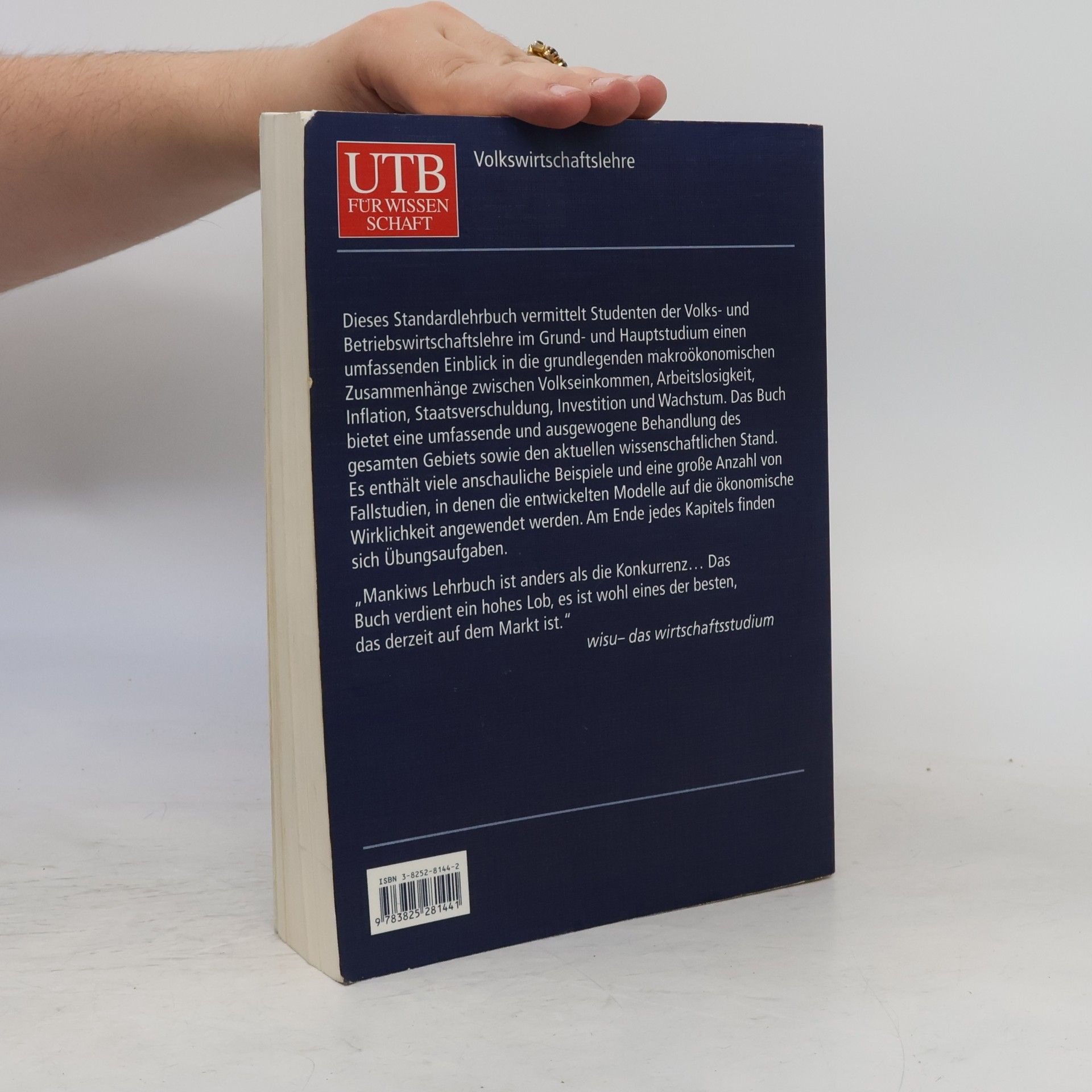N. Gregory Mankiw UTB: Makroökonomik