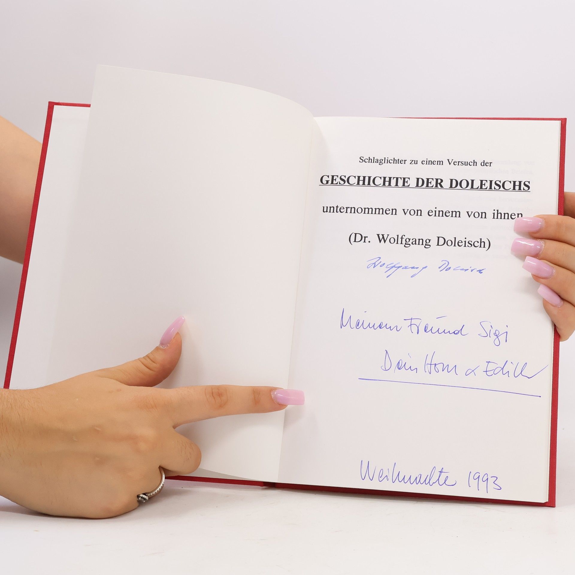 Wolfgang Doleisch Geschichte der Doleisch