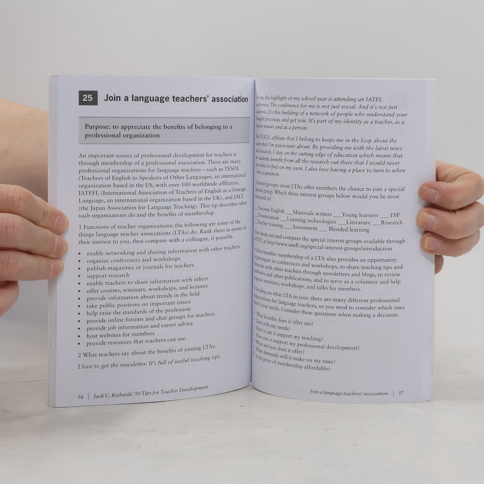 Scott Thornbury Jack C Richards' 50 Tips for Teacher Development Pocket Editions