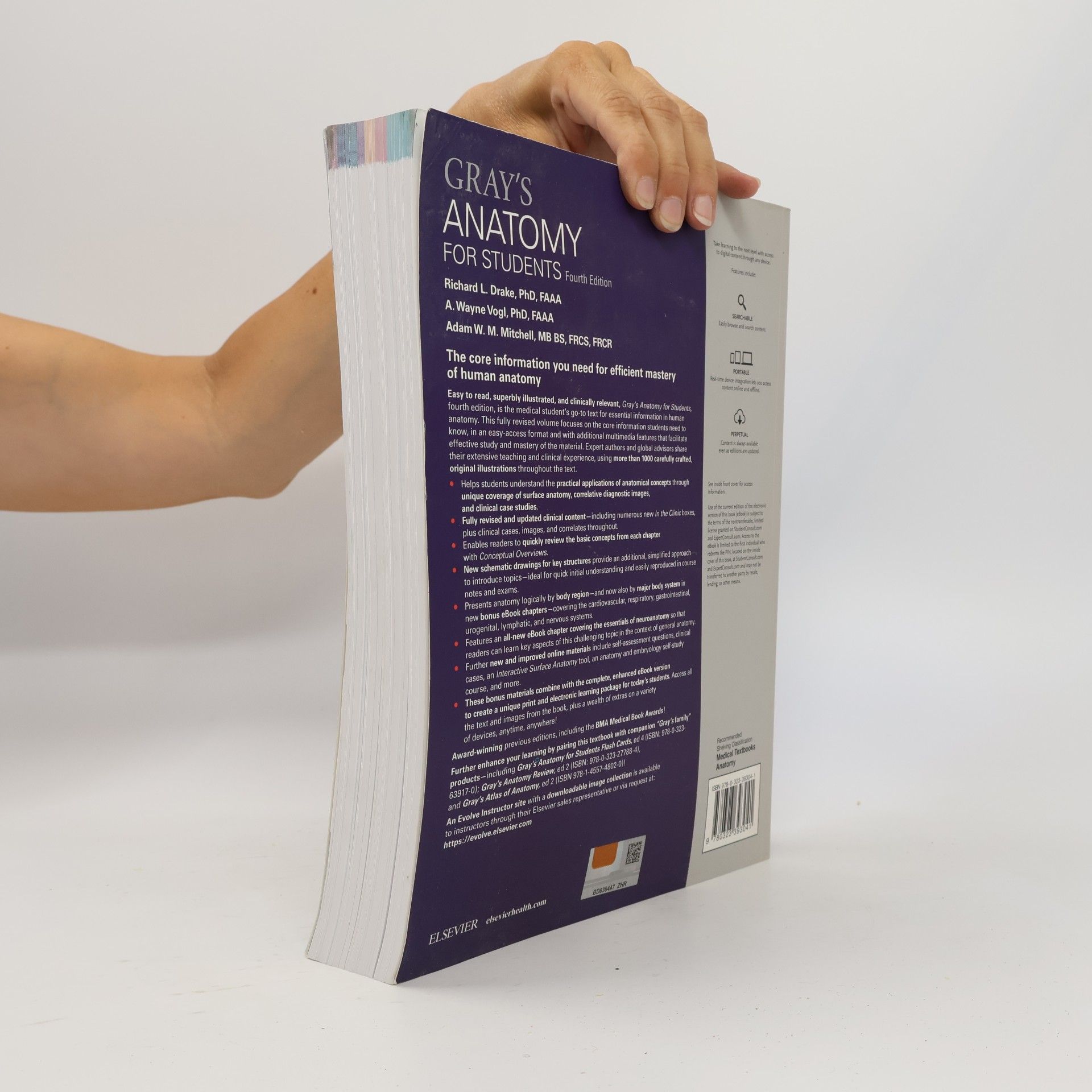 Autores varios Gray's anatomy for students