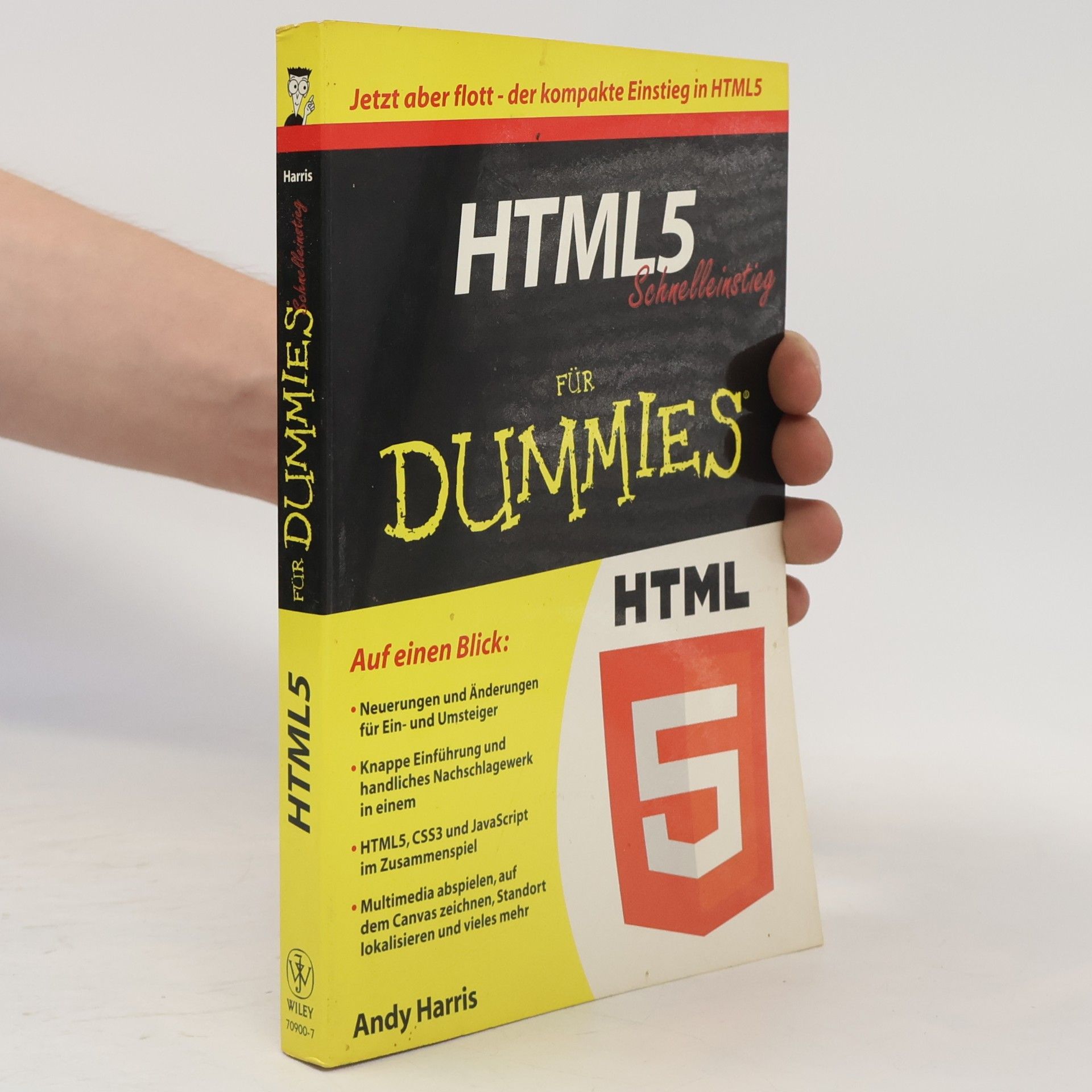 Andy Harris HTML5-Schnelleinstieg für Dummies