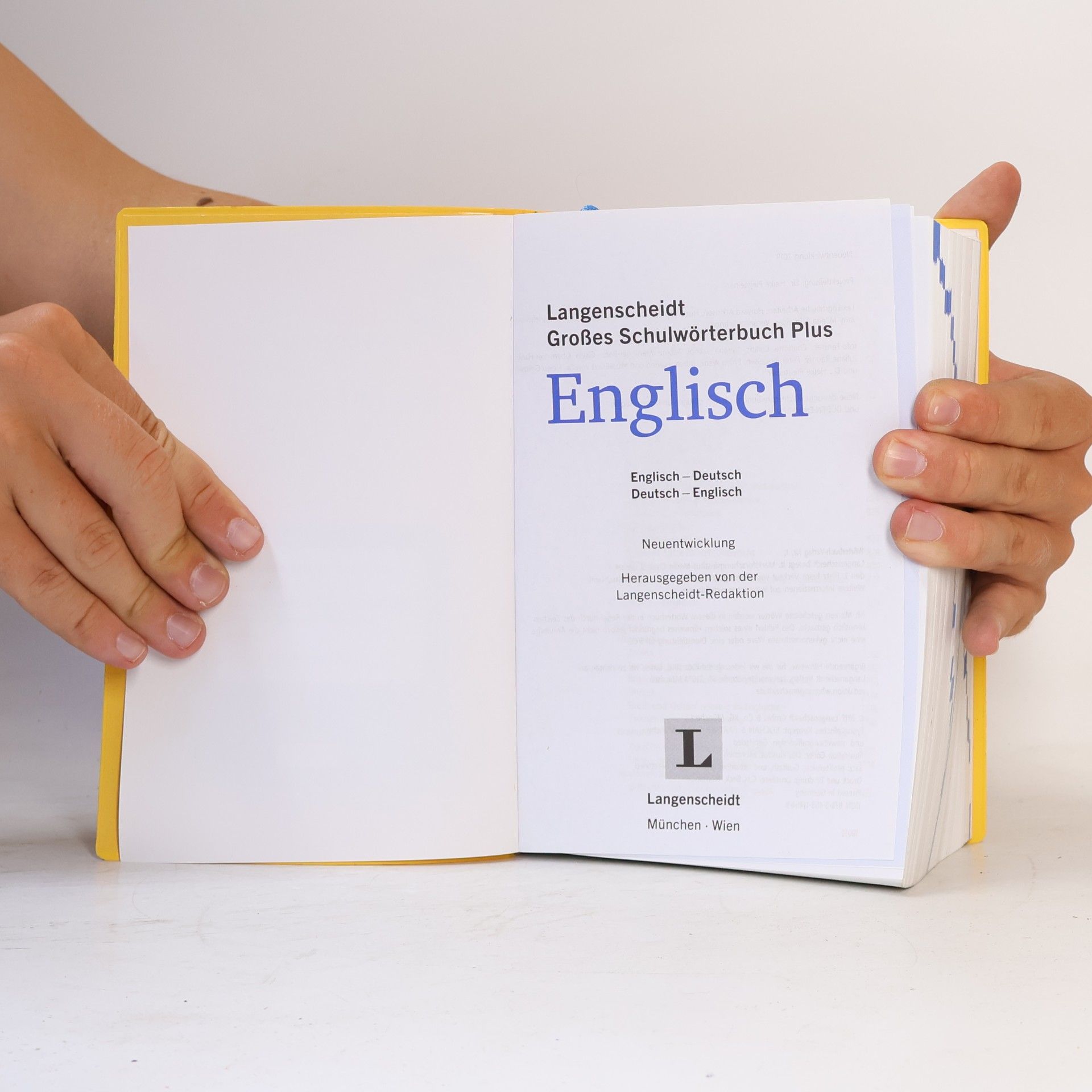 Kolektív autorov Großes Schulwörterbuch Plus Englisch