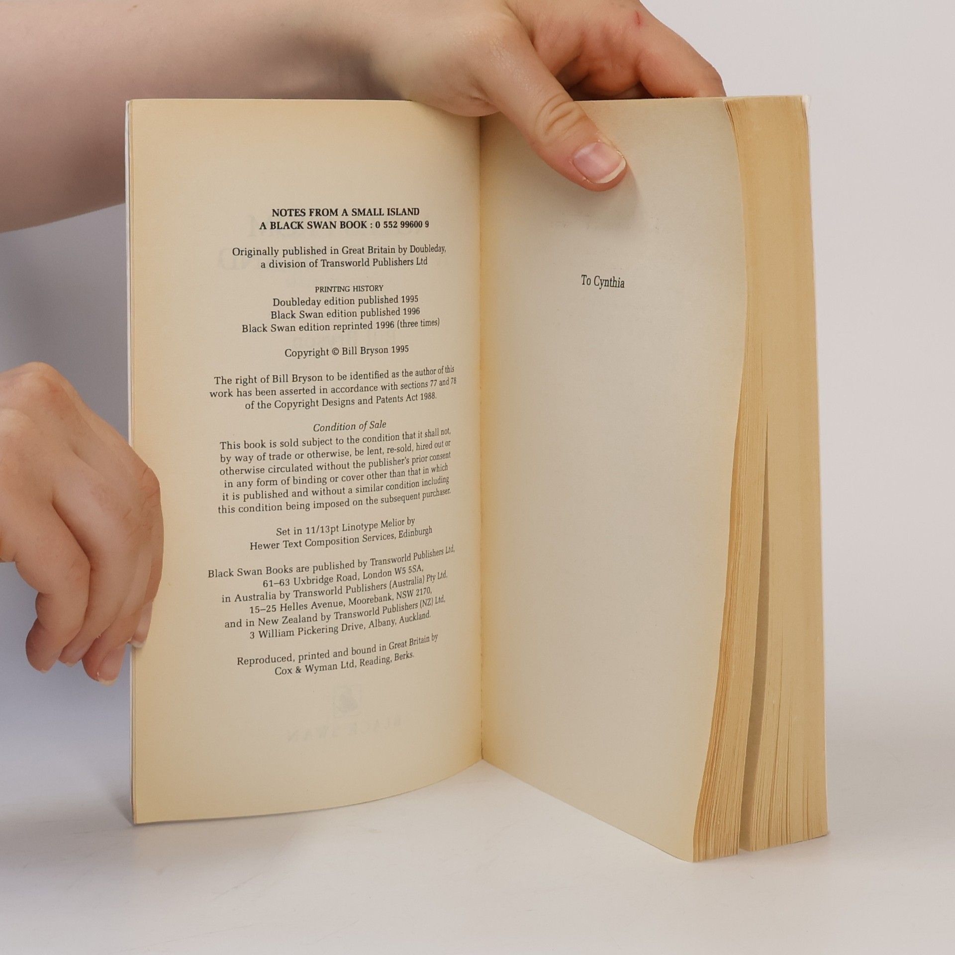 Bill Bryson Notes from a Small Island