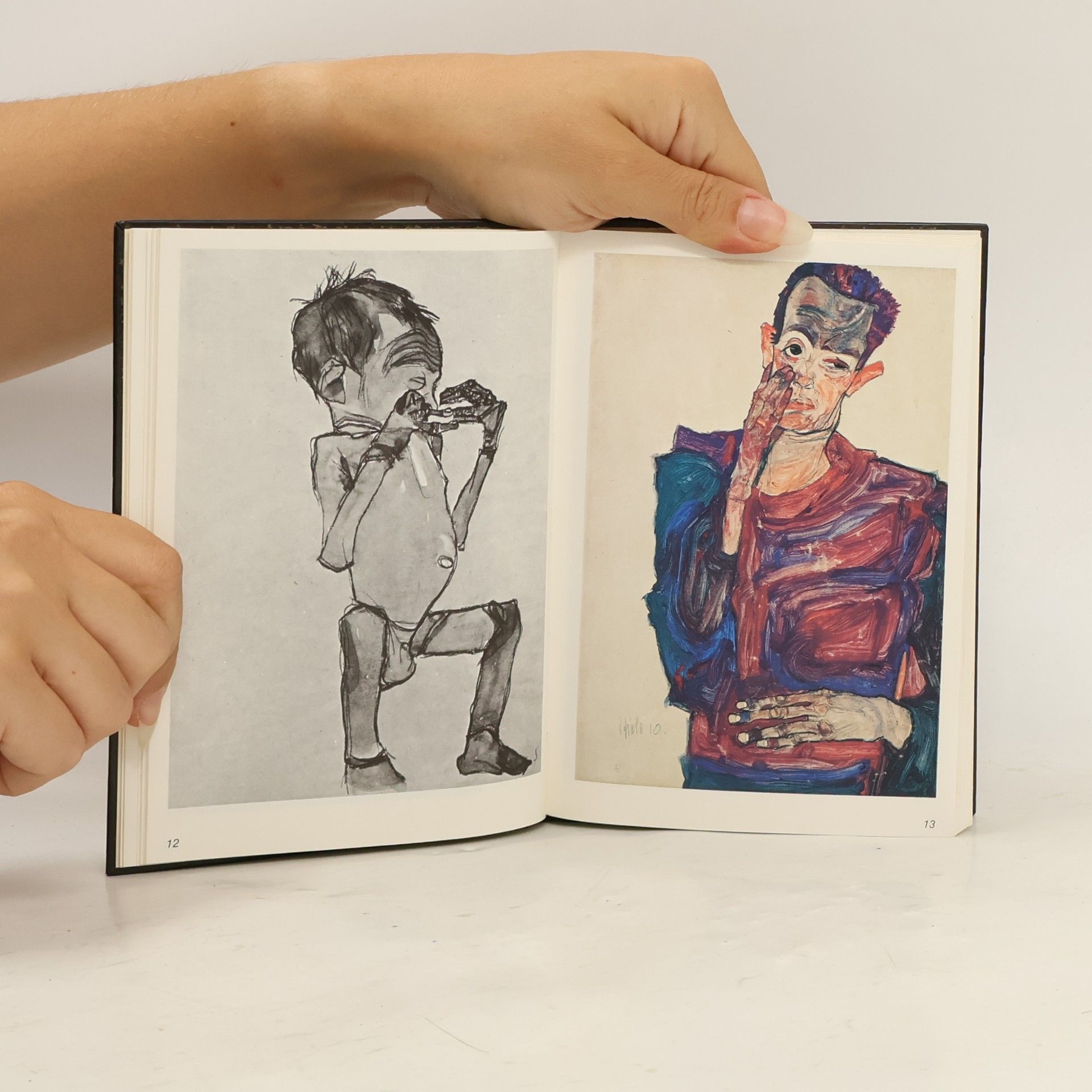 Egon Schiele Zeichnungen und Aquarelle