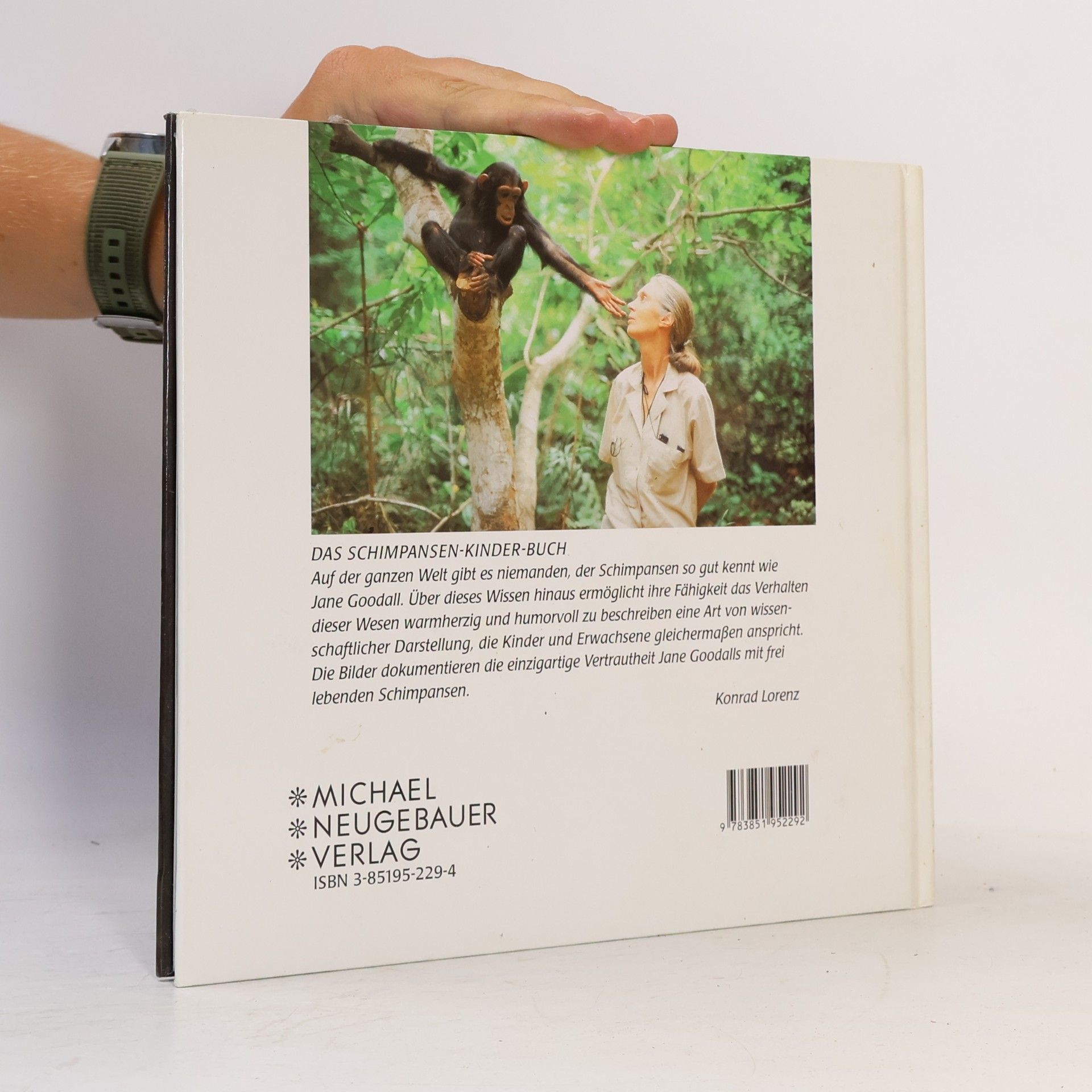Jane Goodall Das Schimpansen-Kinder-Buch
