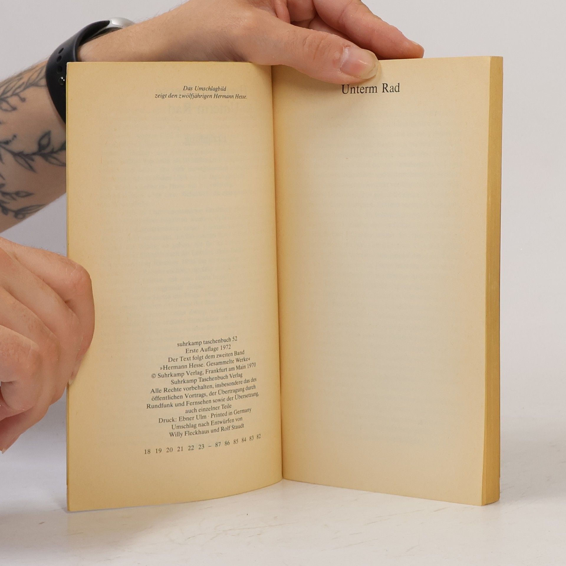 Hermann Hesse Unterm Rad