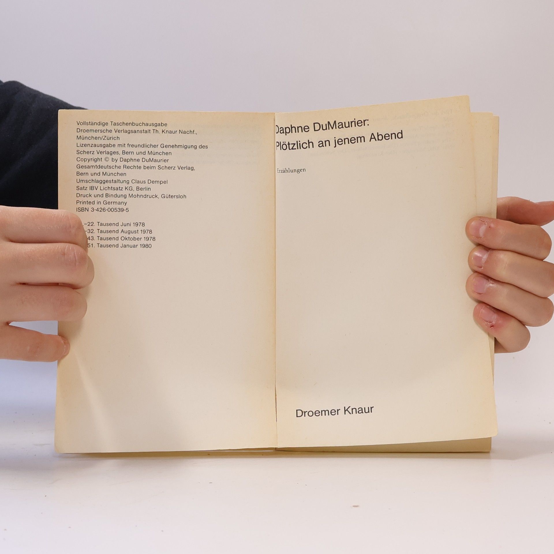 Daphne du Maurier Plötzlich an jenem Abend