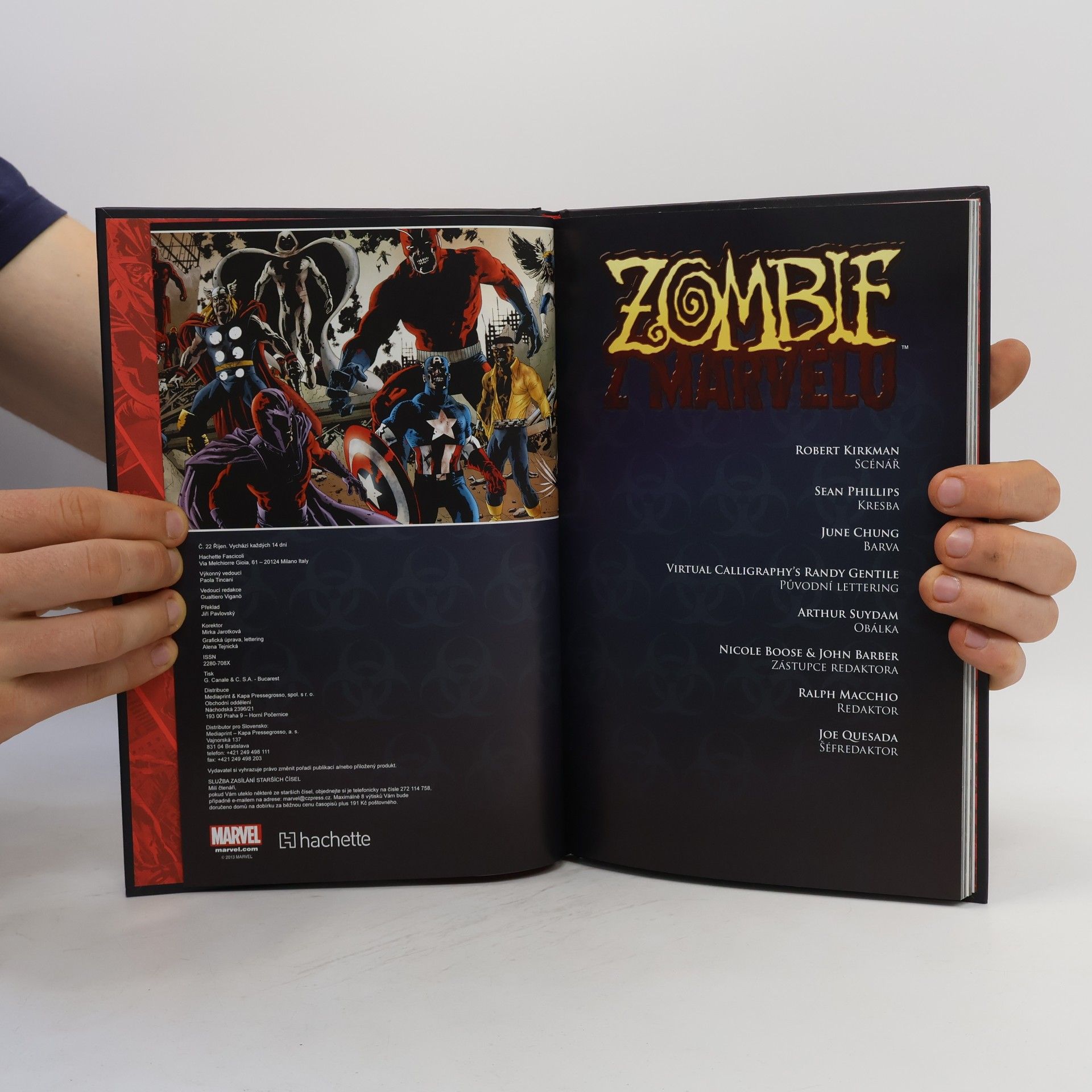 Robert Kikman Ultimátní komiksový komplet Marvel 41. Zombie z Marvelu