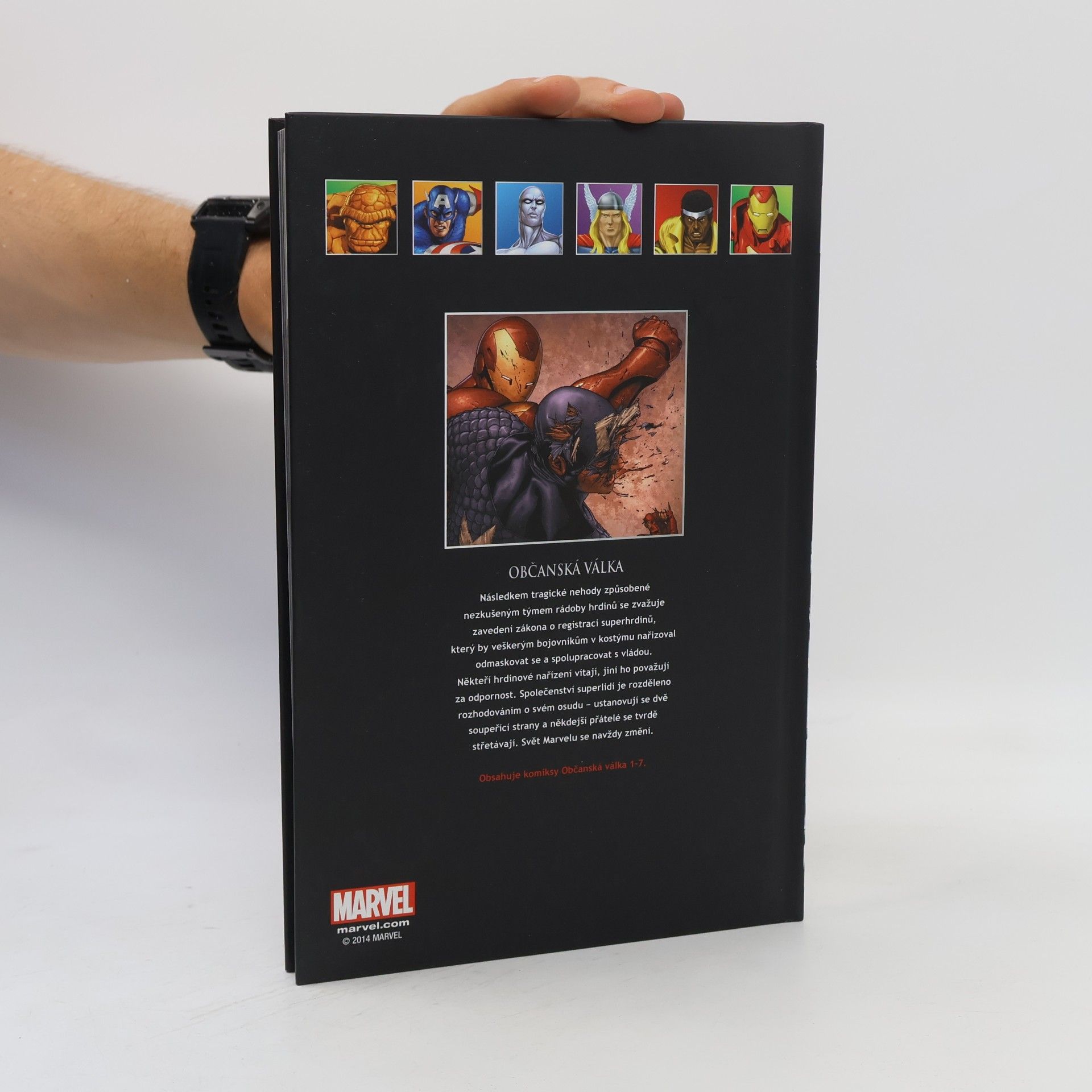 Mark Millar Ultimátní komiksový komplet 42. Občanská válka
