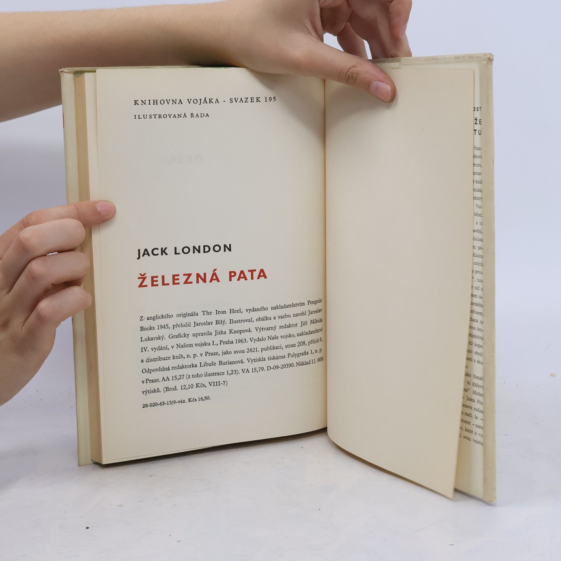 Jack London Železná pata