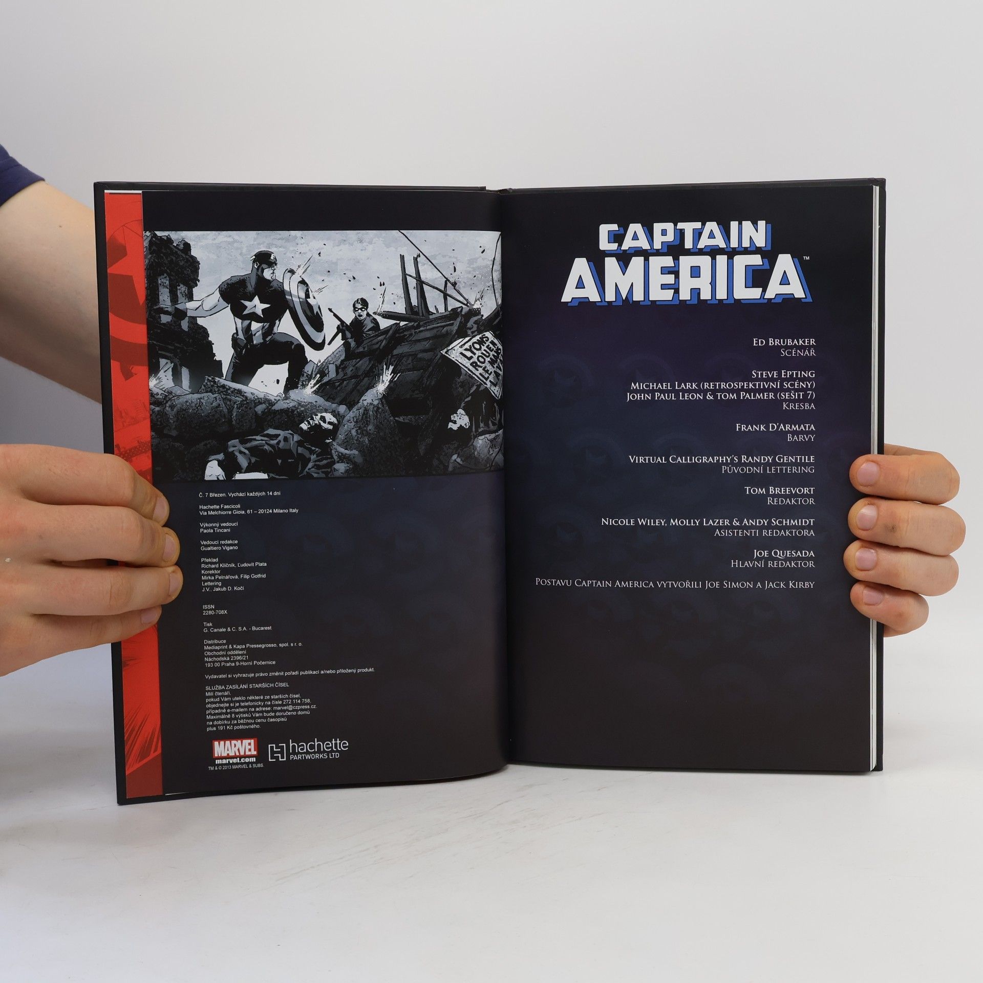 Ed Brubaker Ultimátní komixový komplet 44. Captain America. Zimní voják 1