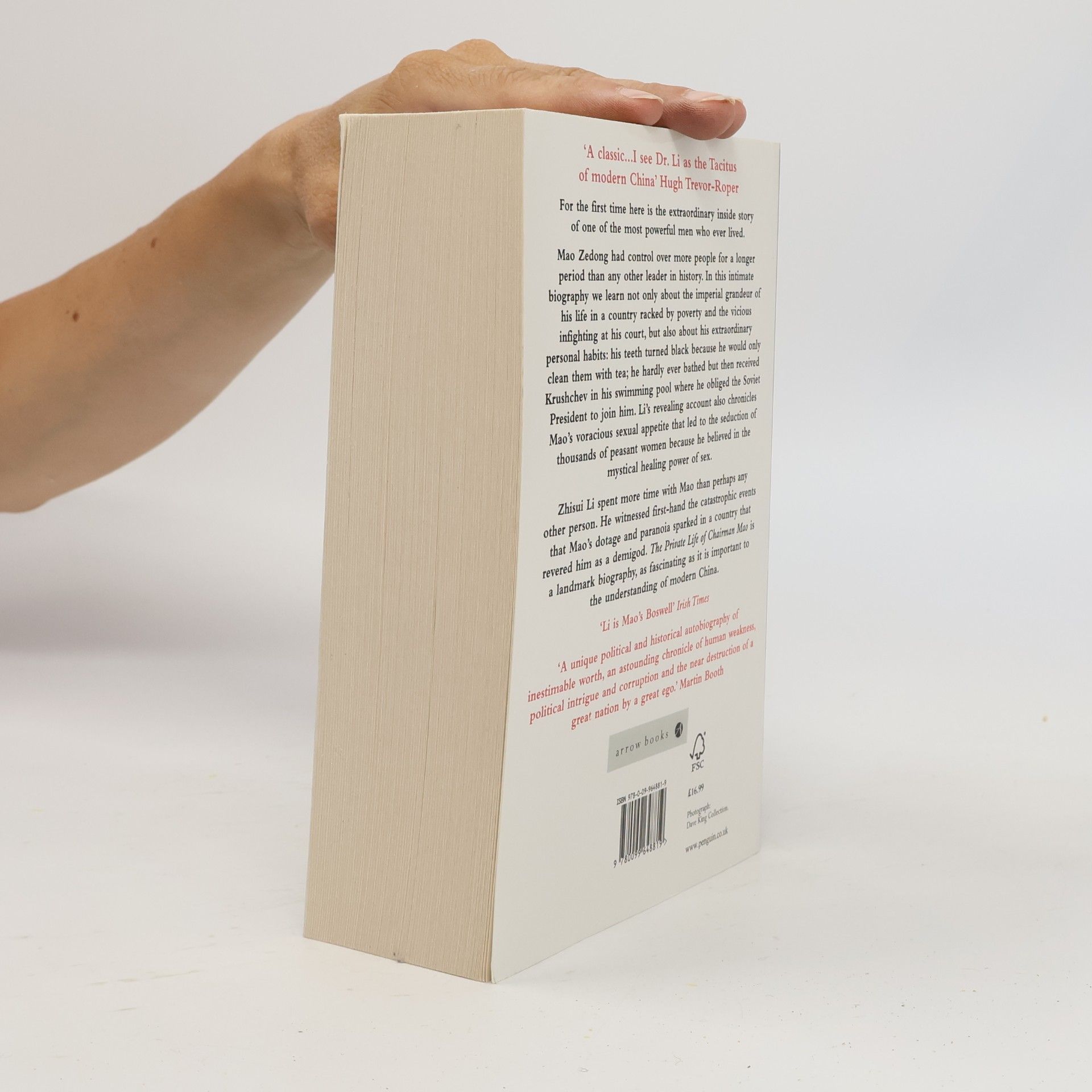 Li Zhisui The Private Life of Chairman Mao