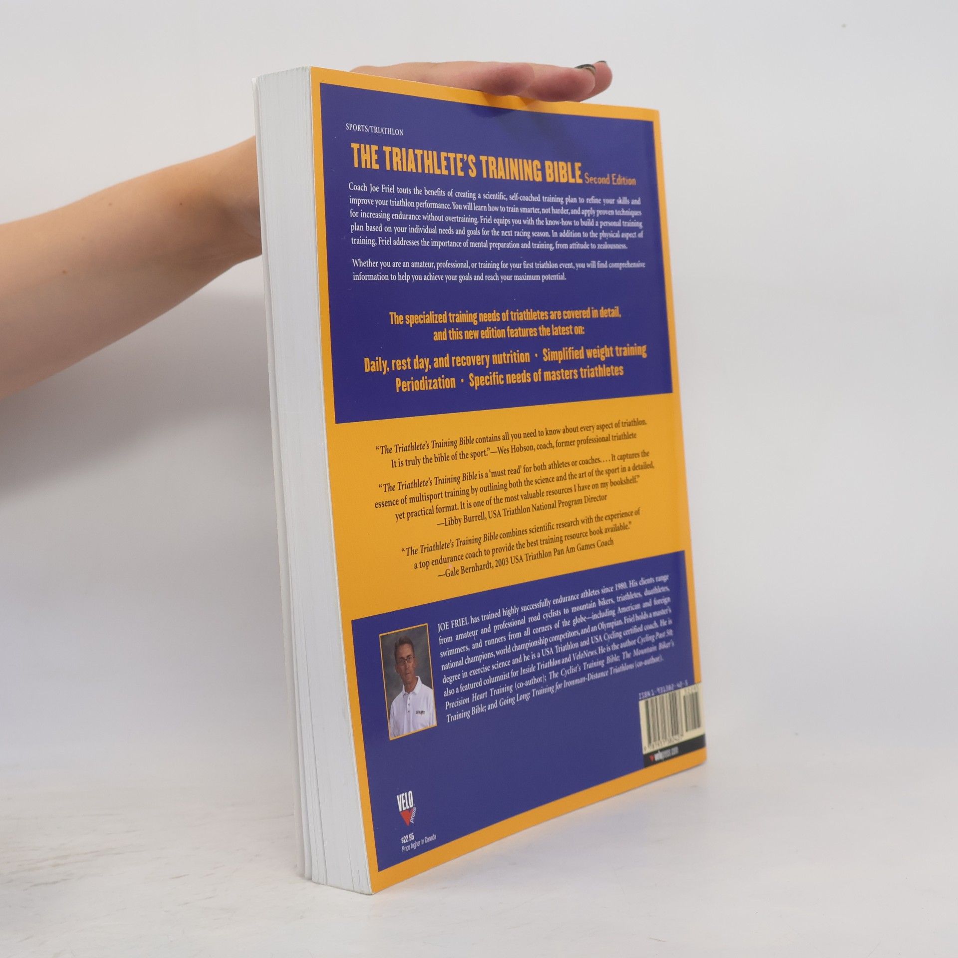 Joe Friel The triathlete's training bible