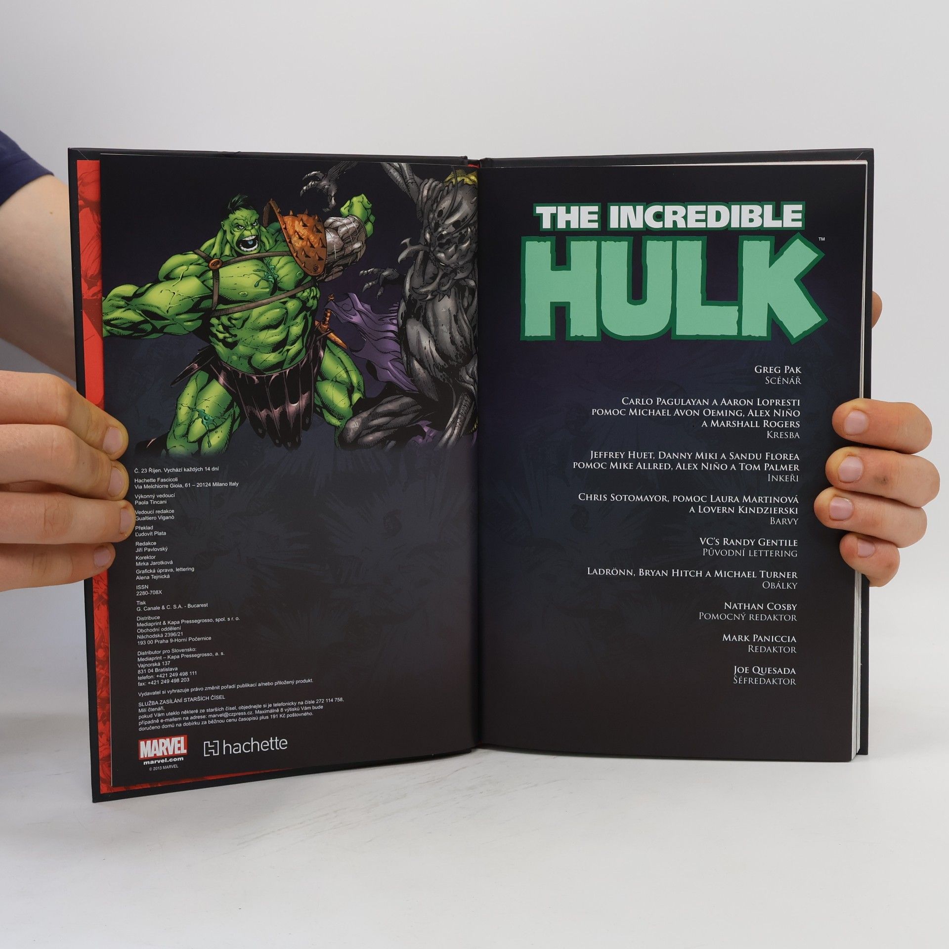 Greg Pak Ultimátní komiksový komplet 49. The Incredible Hulk. Hulkova planeta část 1