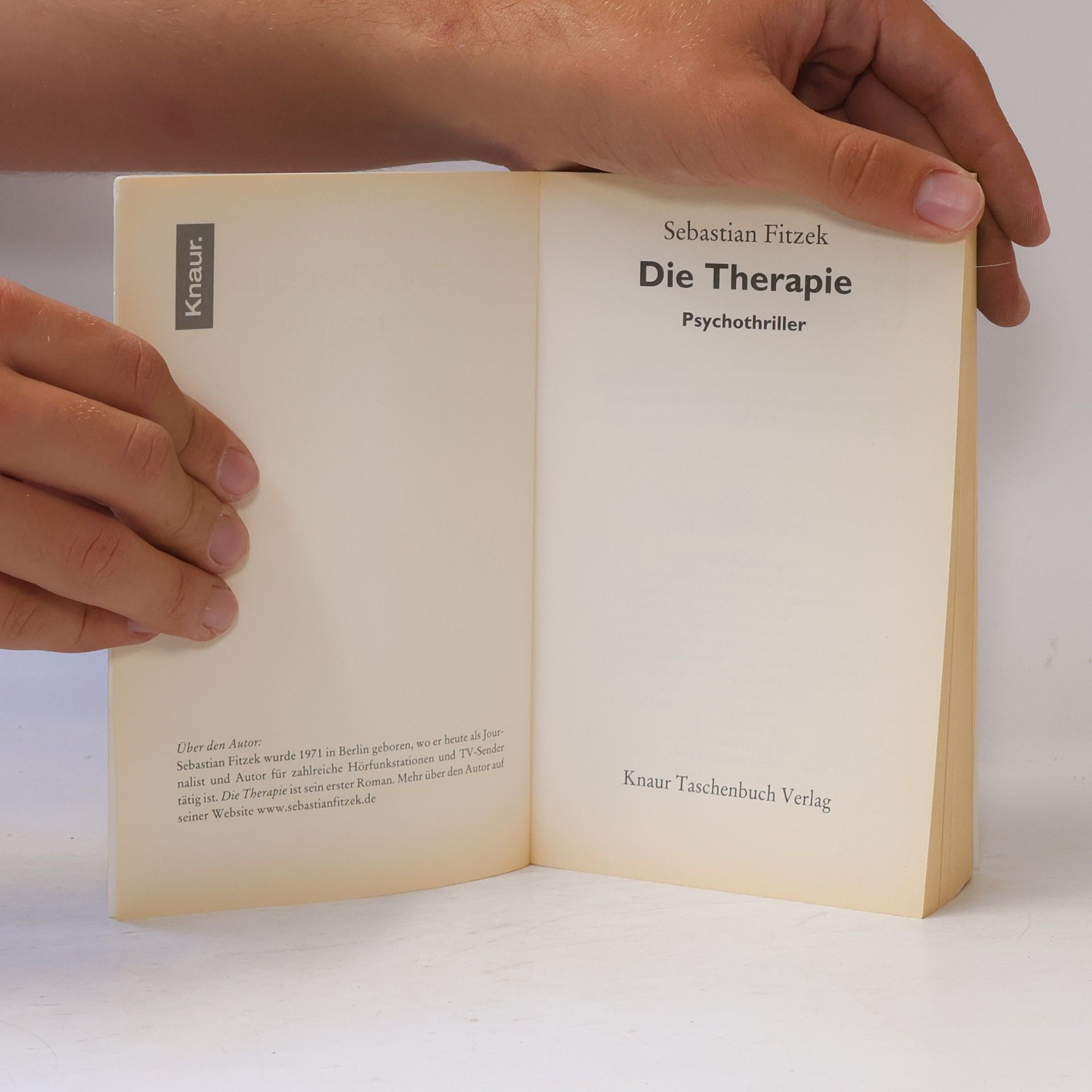 Sebastian Fitzek Die Therapie