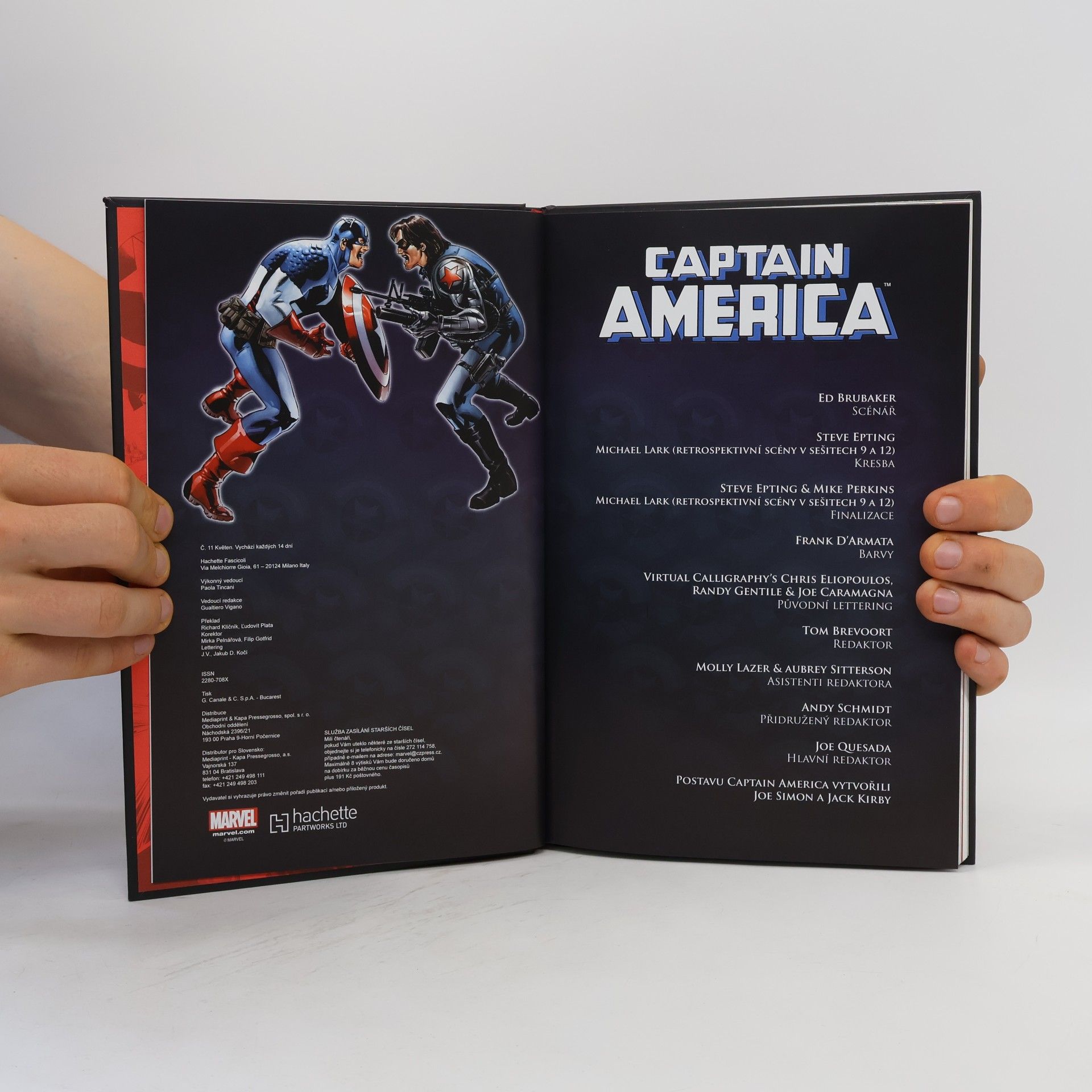 Ed Brubaker Ultimátní komiksový komplet 51. Captain America. Zimní voják. Část 2