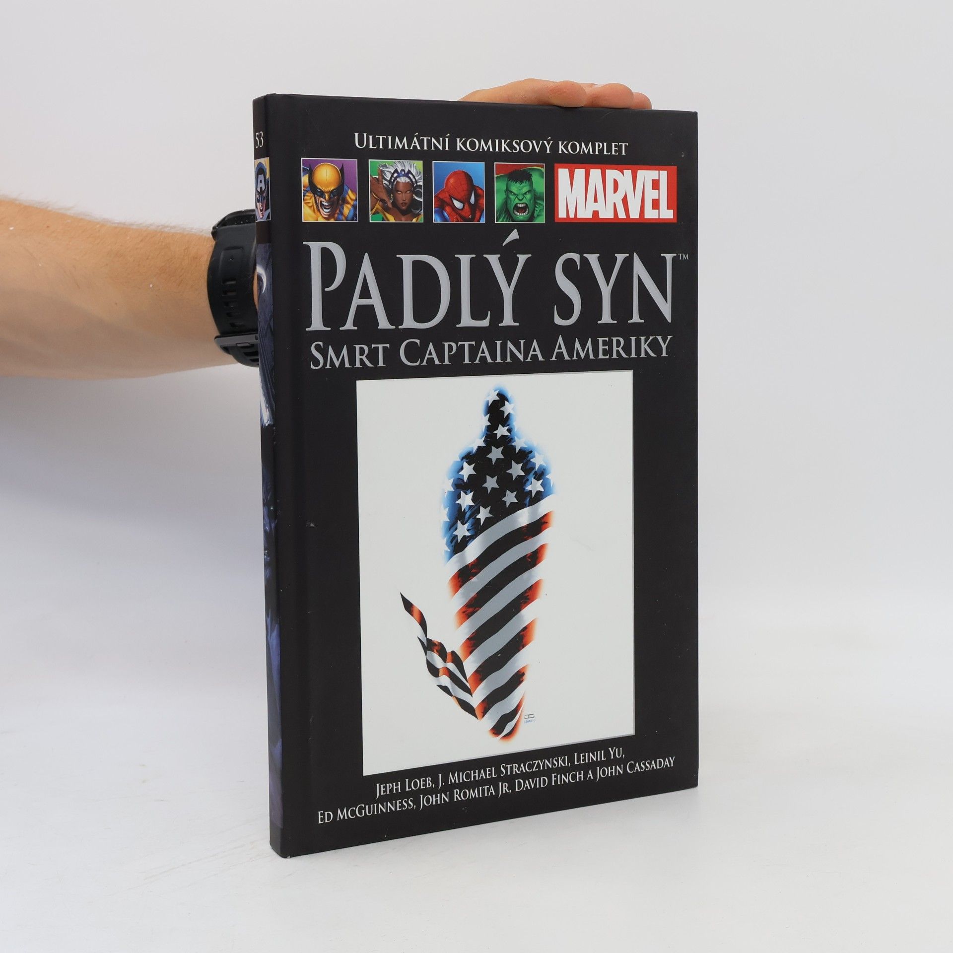Leinil Francis Yu Ultimátní komiksový komplet 53. Padlý syn. Smrt Captaina Ameriky