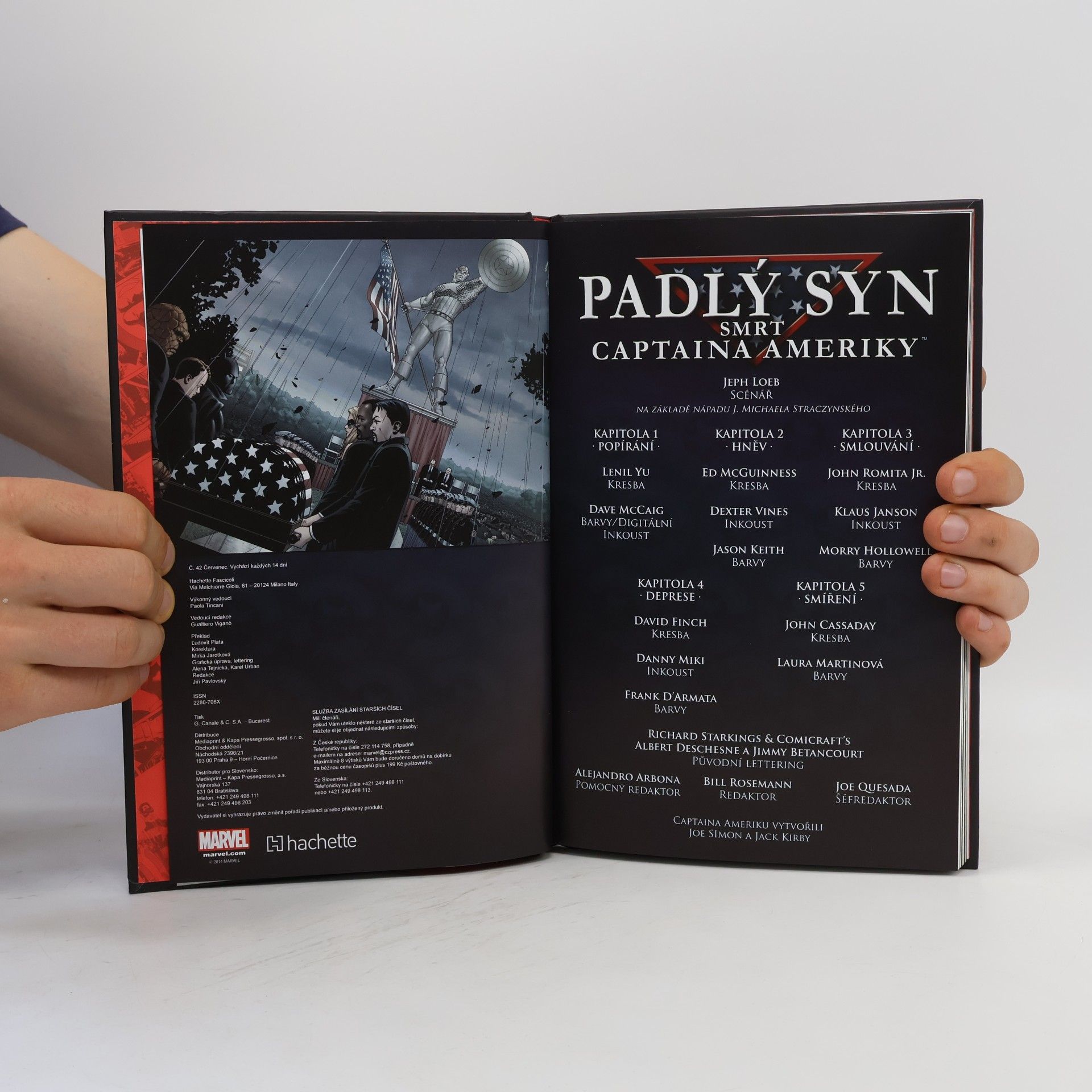 Jeph Loeb Ultimátní komiksový komplet 53. Padlý syn. Smrt Captaina Ameriky