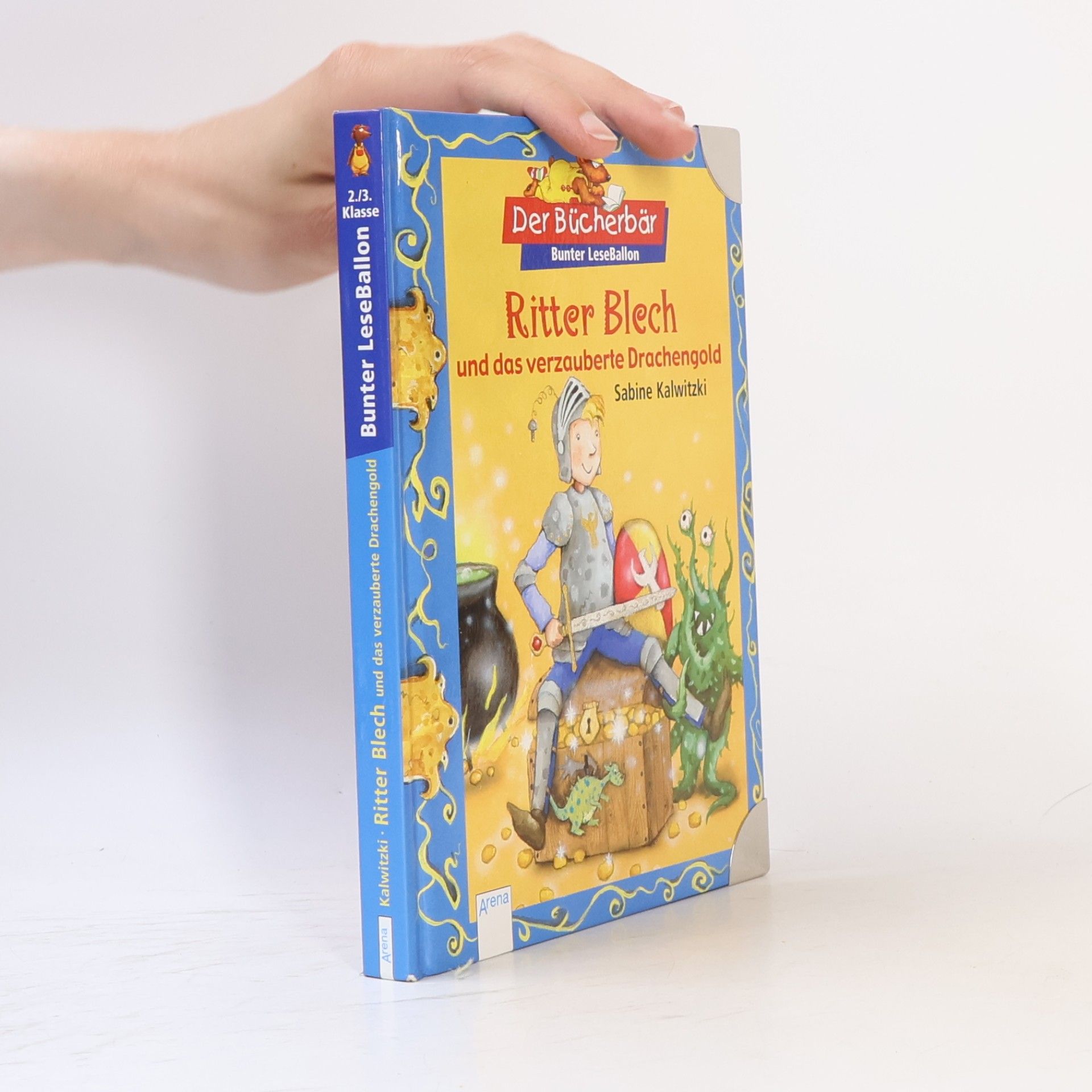 Sabine Kalwitzki Bunter LeseBallon: Ritter Blech und das verzauberte Drachengold