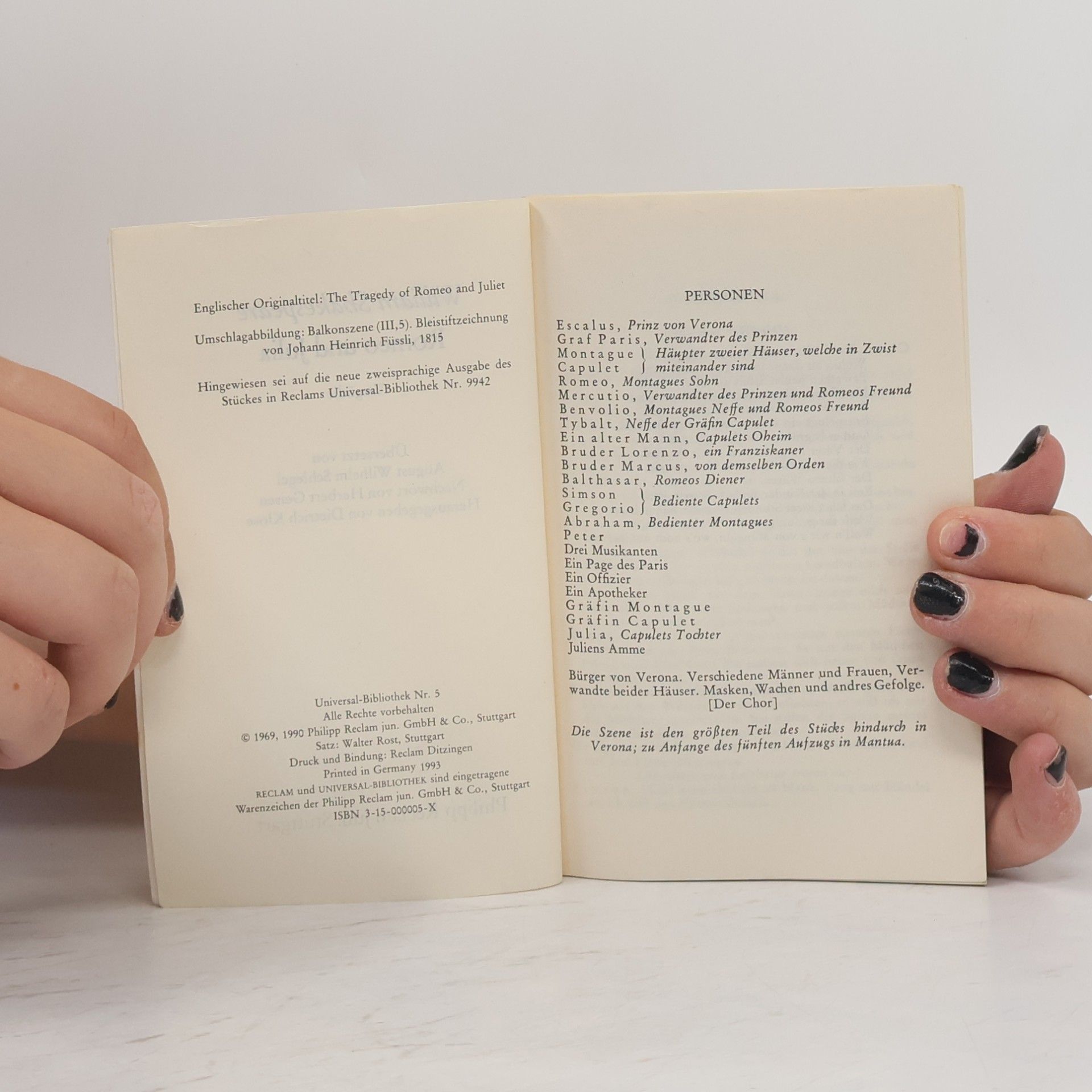 William Shakespeare Romeo und Julia