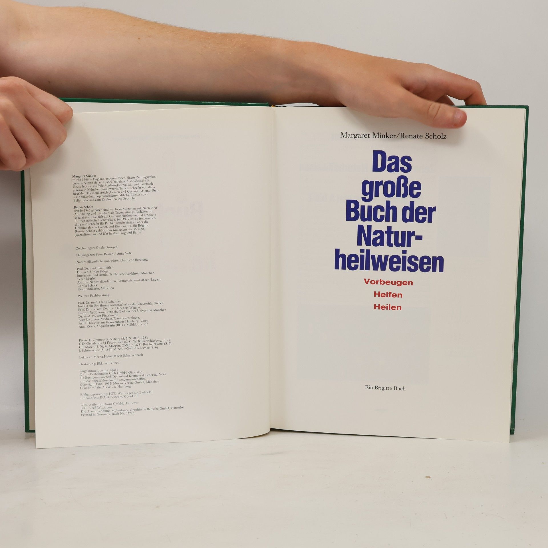 Margaret Minker Das große Buch der Naturheilweisen