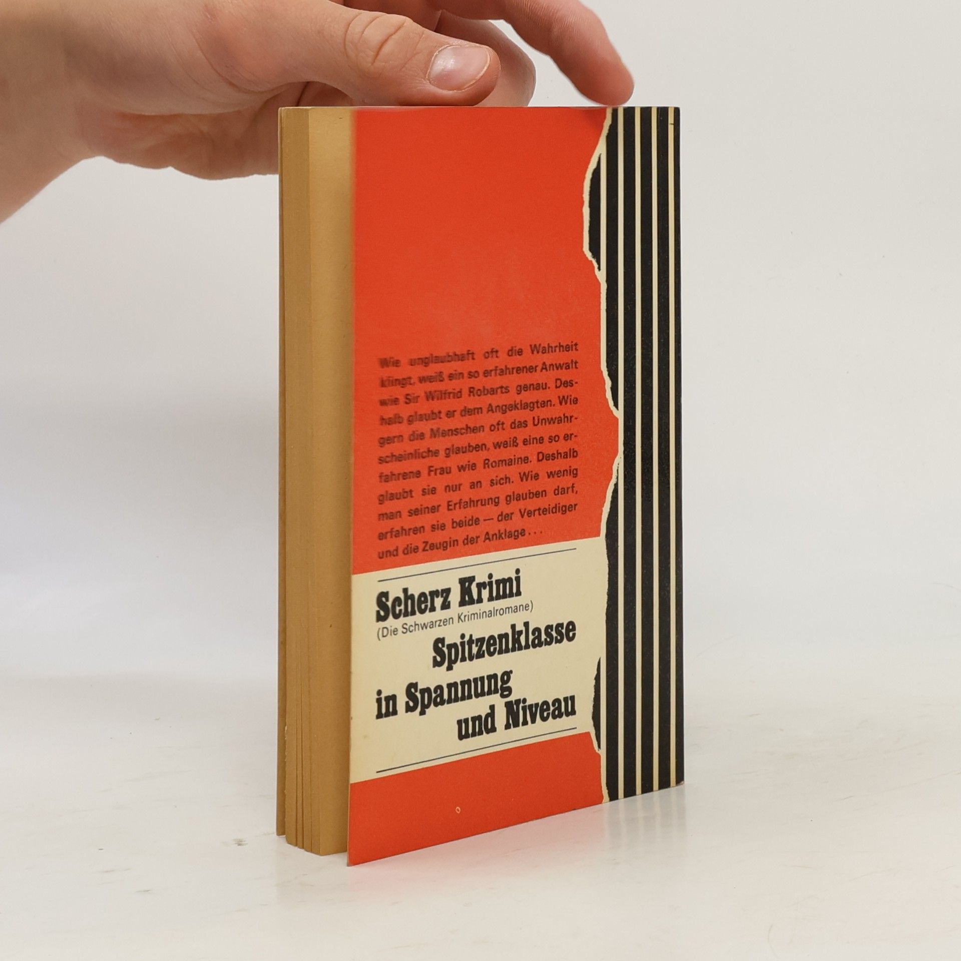 Agatha Christie Zeugin der Anklage. Der Prügelknabe