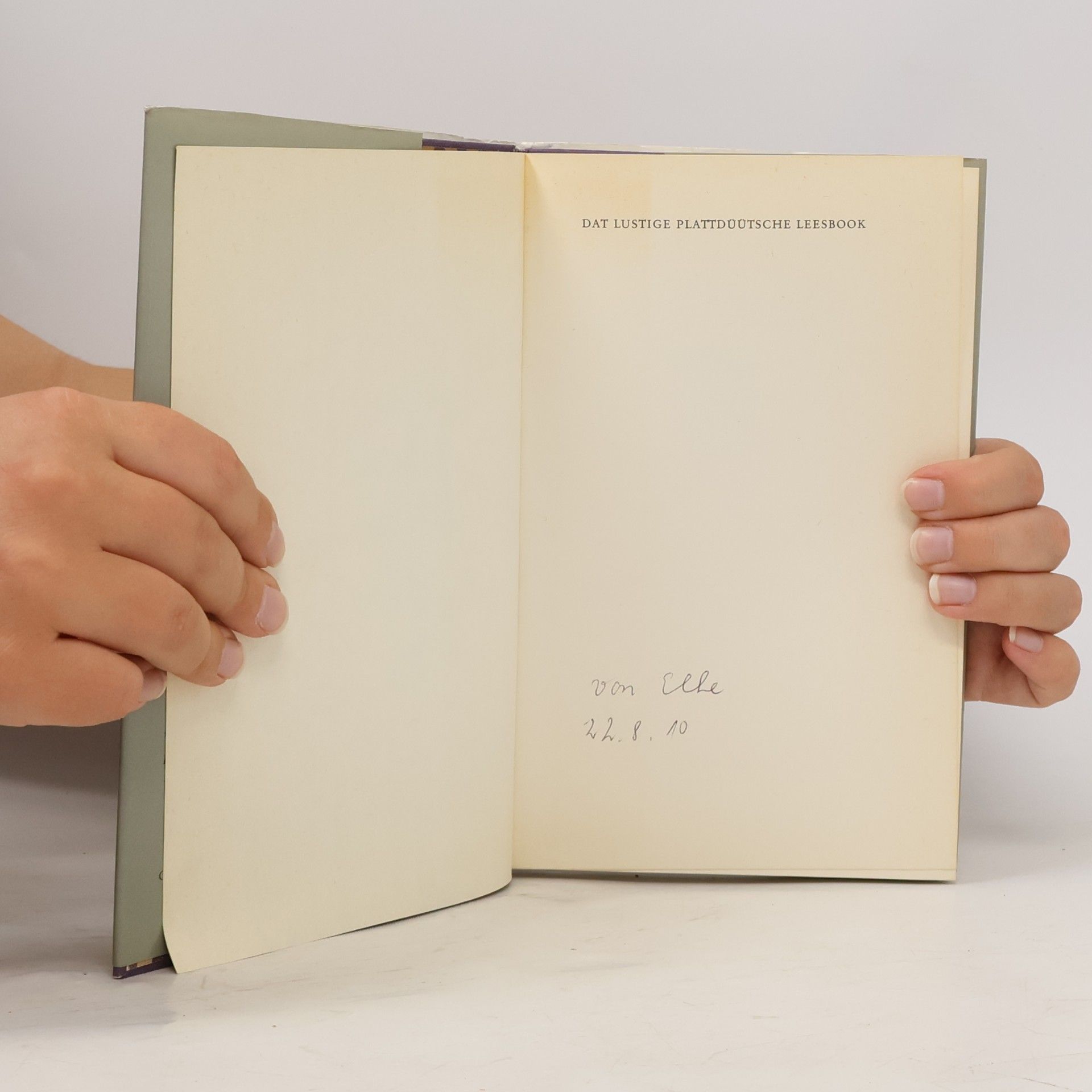 Jakob Balhorn Dat lustige plattdüütsche Leesbook
