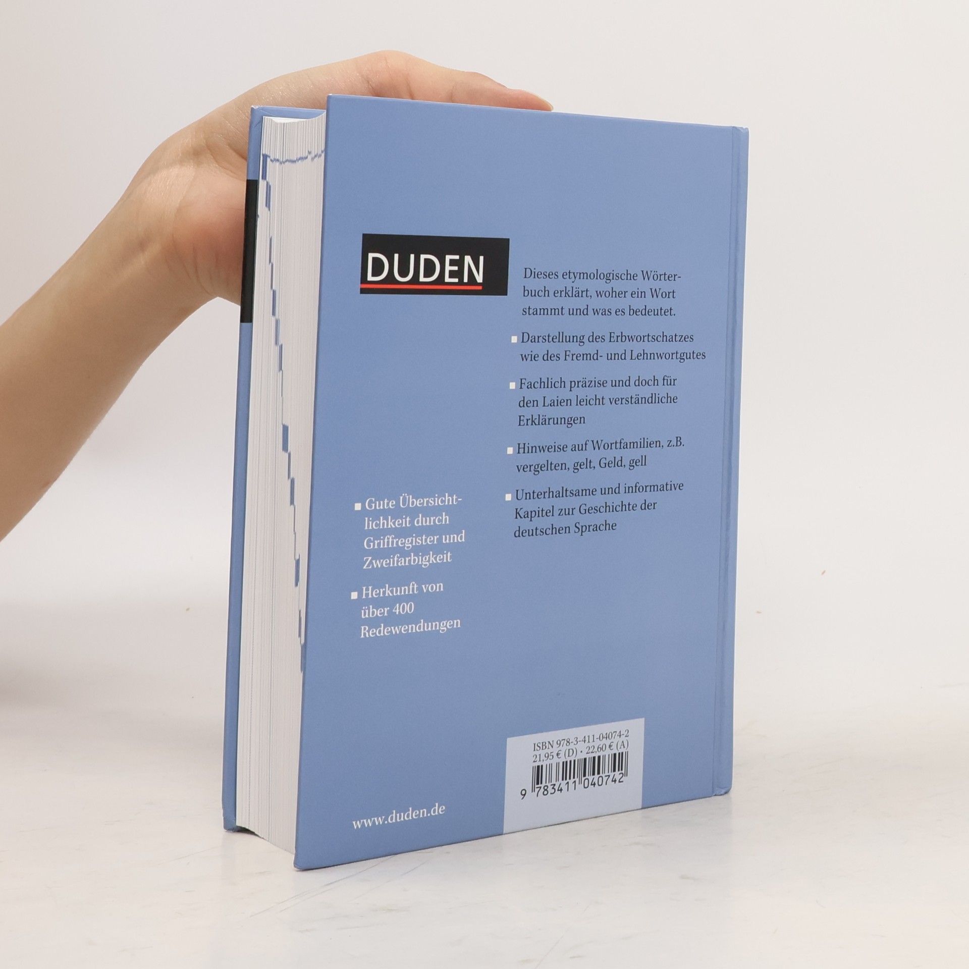 Brigitte Alsleben Duden, Das Herkunftswörterbuch