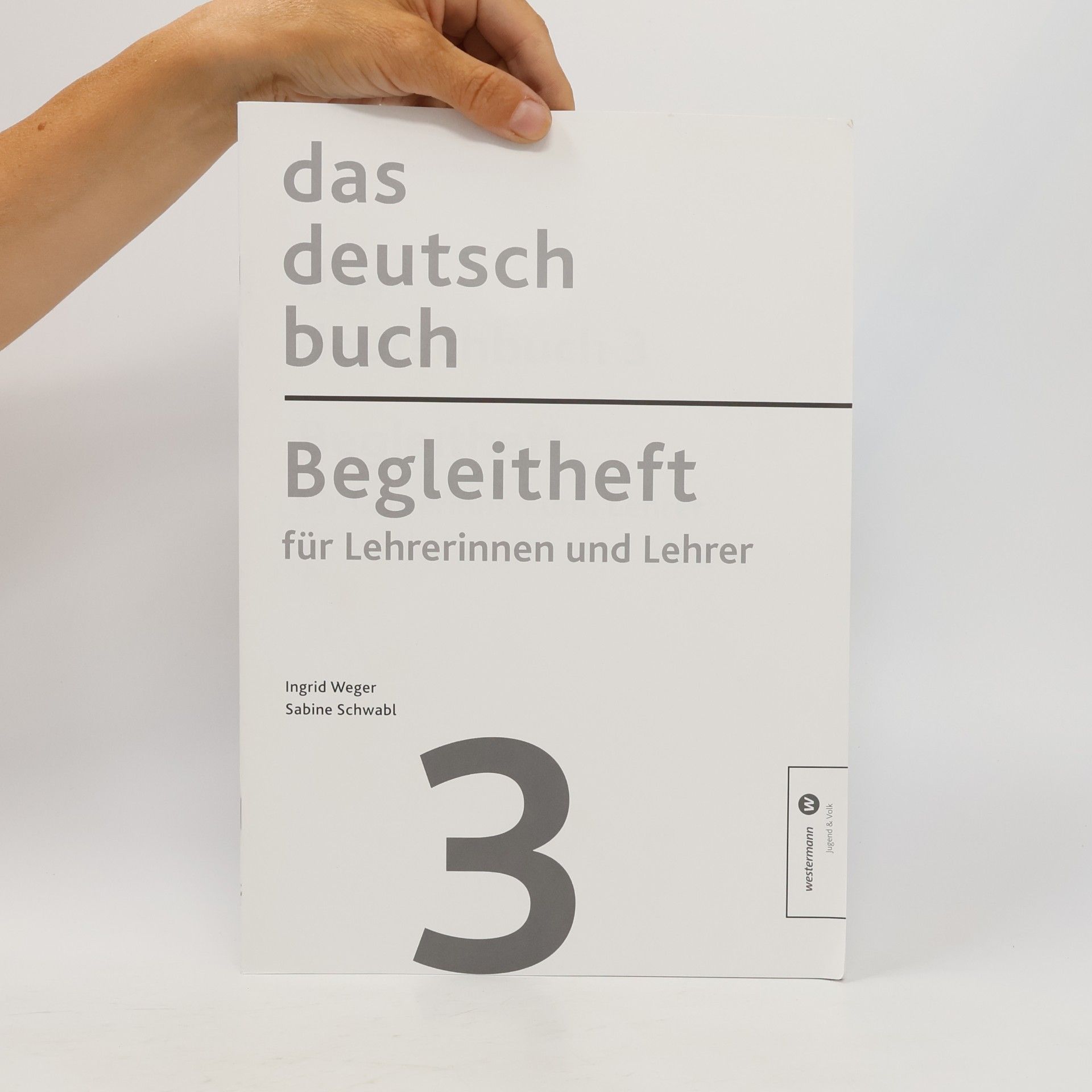 Ingrid Weger Das Deutschbuch 3