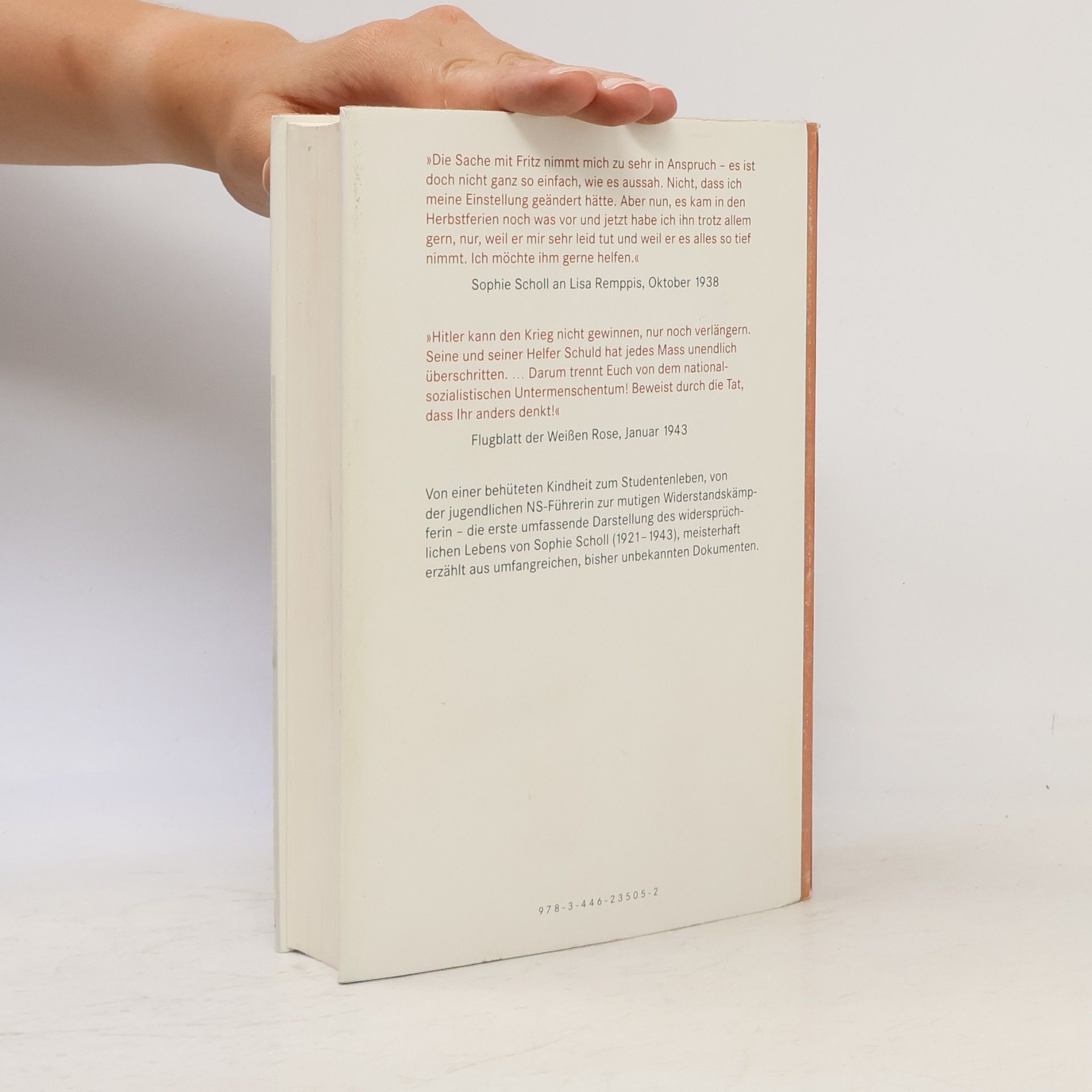 Barbara Beuys Sophie Scholl