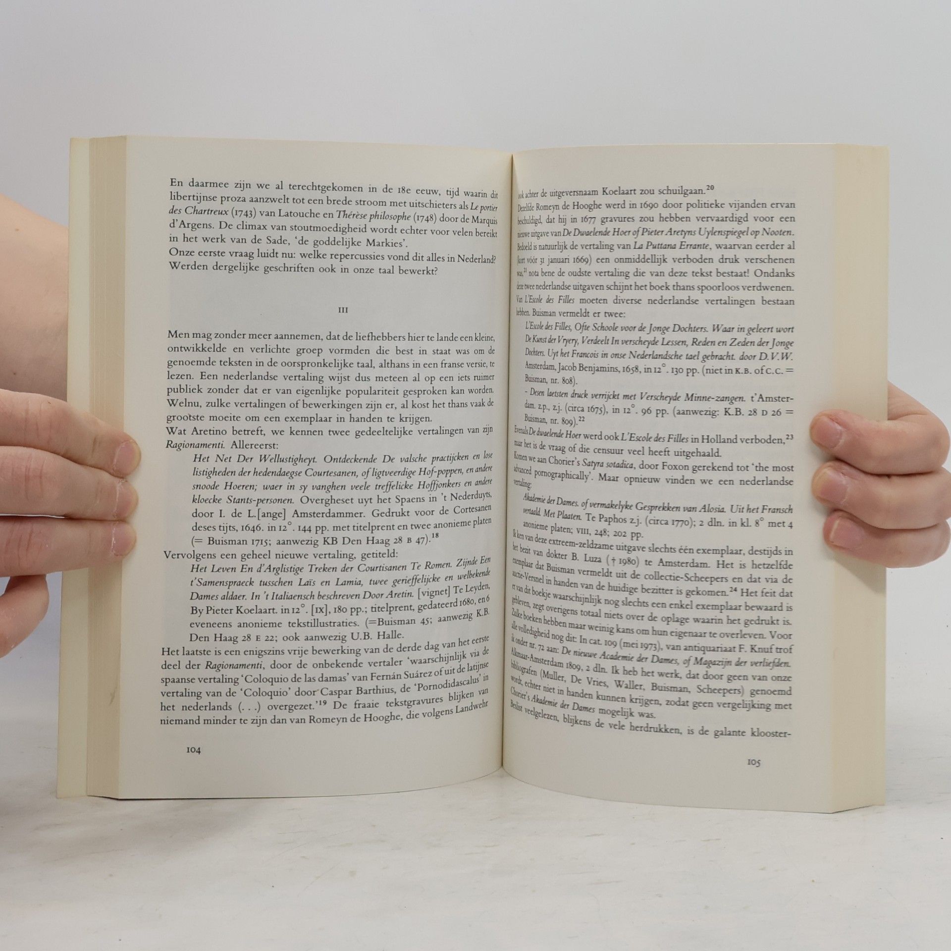 Petrus Jacobus Buijnsters Nederlandse Literatuur in de Achttiende Eeuw