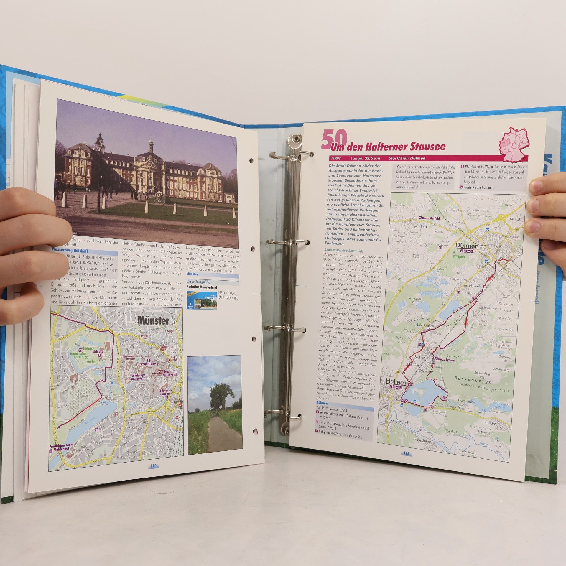 Bikeline: Radwanderatlas Deutschland