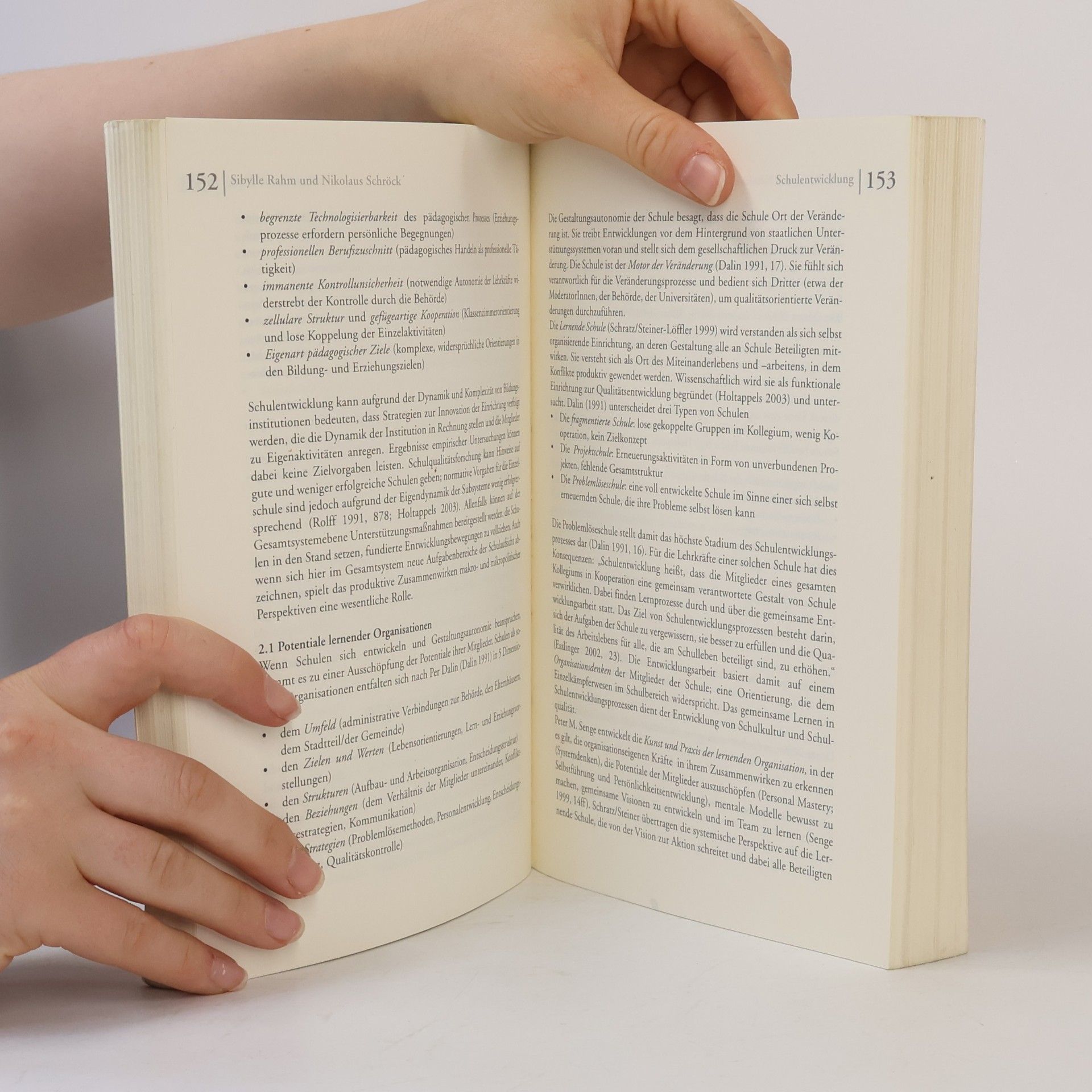 Hans Jürgen Apel Studienbuch Schulpädagogik