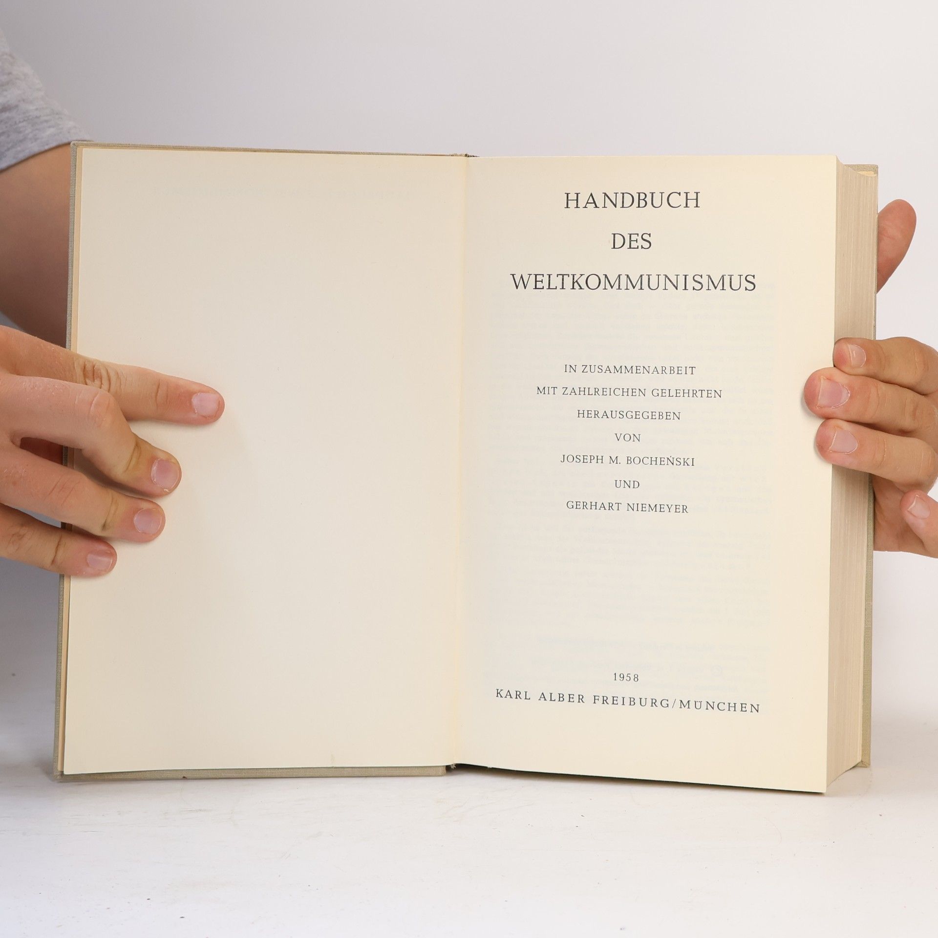 Józef Maria Bocheński Handbuch des Weltkommunismus