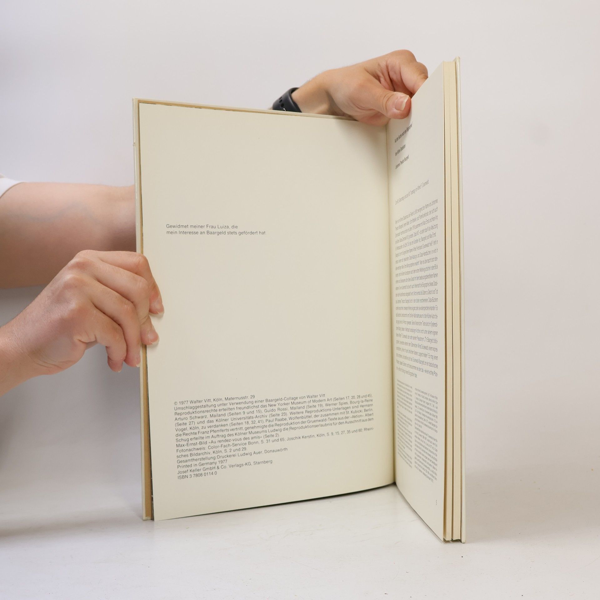 Walter Vitt Auf der Suche nach der Biographie des Kölner Dadaisten Johannes Theodor Baargeld