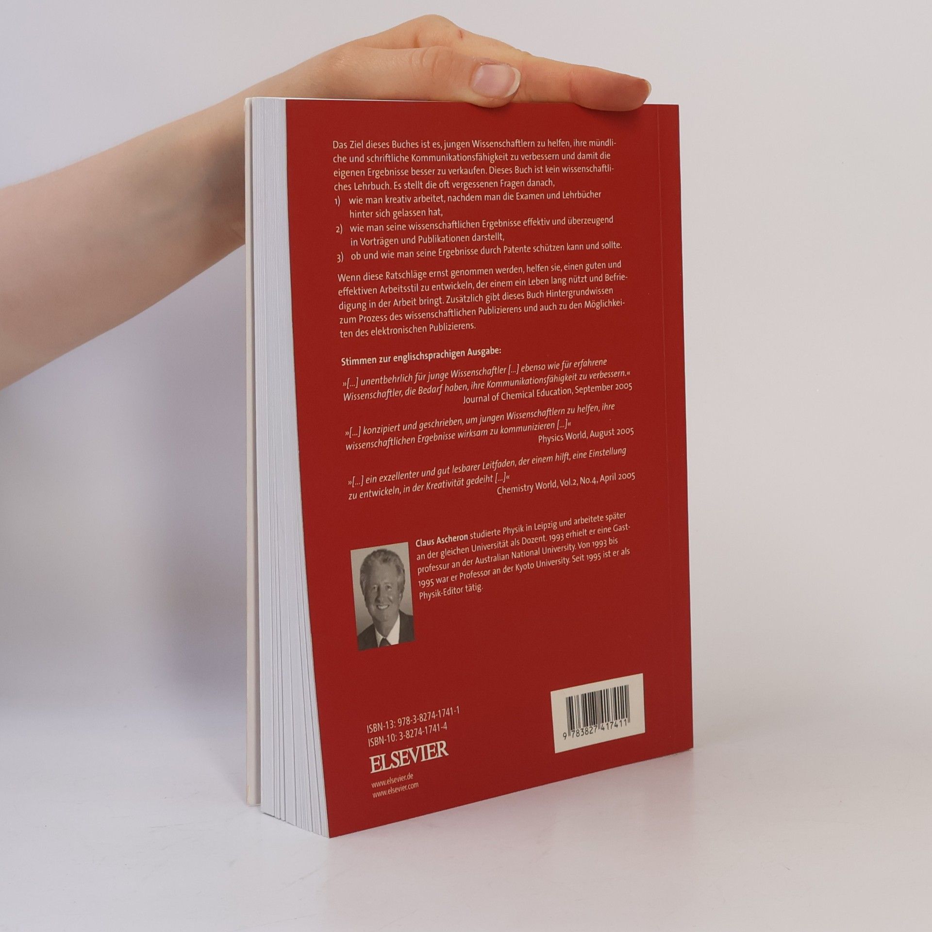 Claus Ascheron Die Kunst des wissenschaftlichen Präsentierens und Publizierens