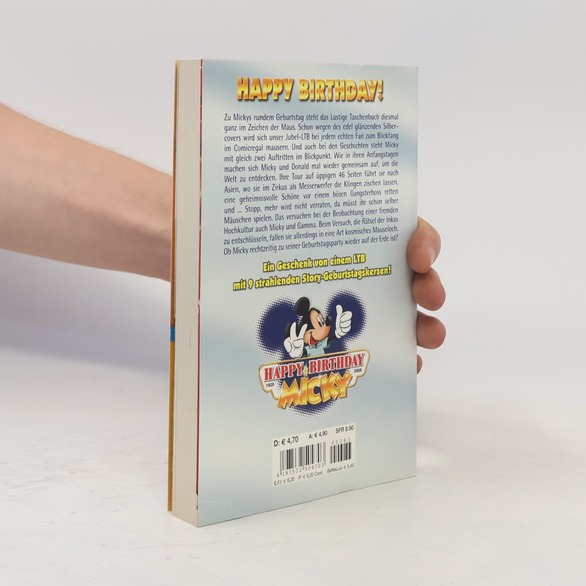 Walt Disney Lustiges Taschenbuch 383. Happy Birthday Micky. 1928-2008
