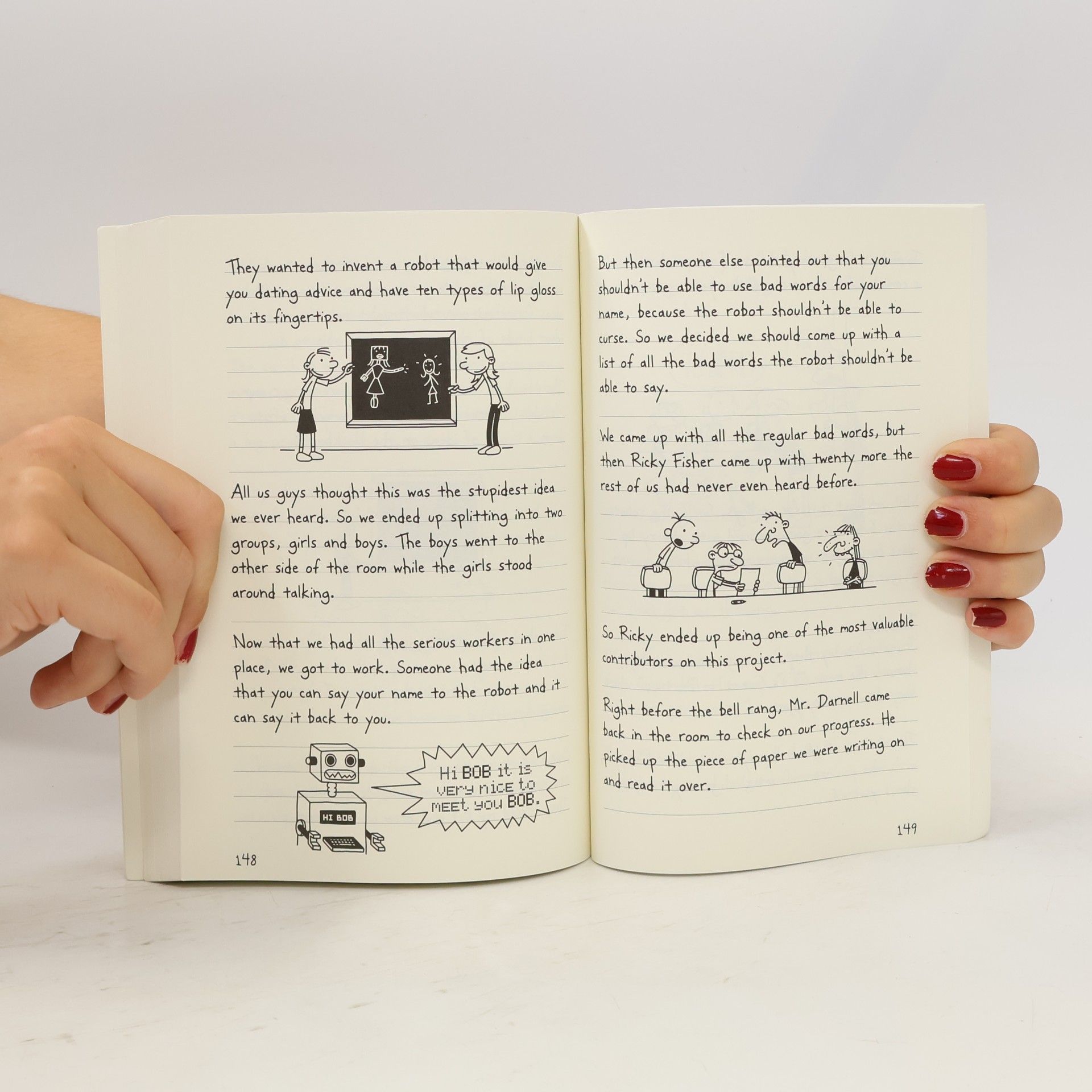 Jeff Kinney Diary of a Wimpy Kid 1