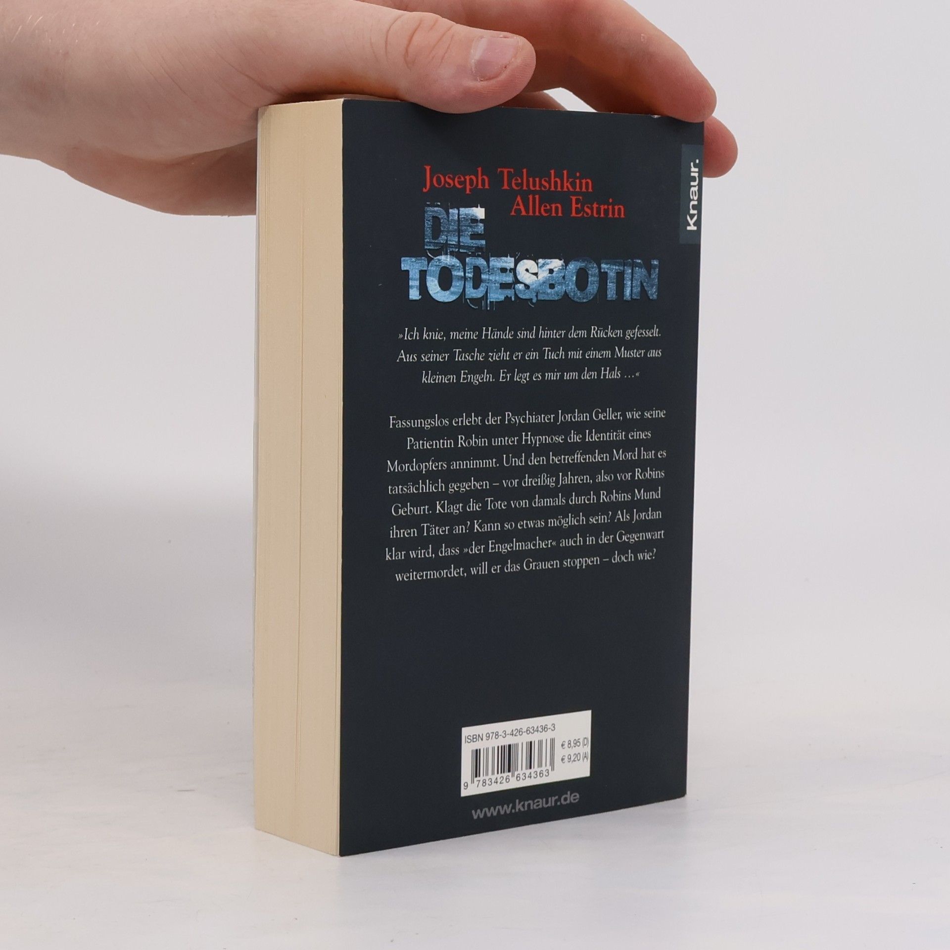 Yosef Ṭelushḳin Die Todesbotin