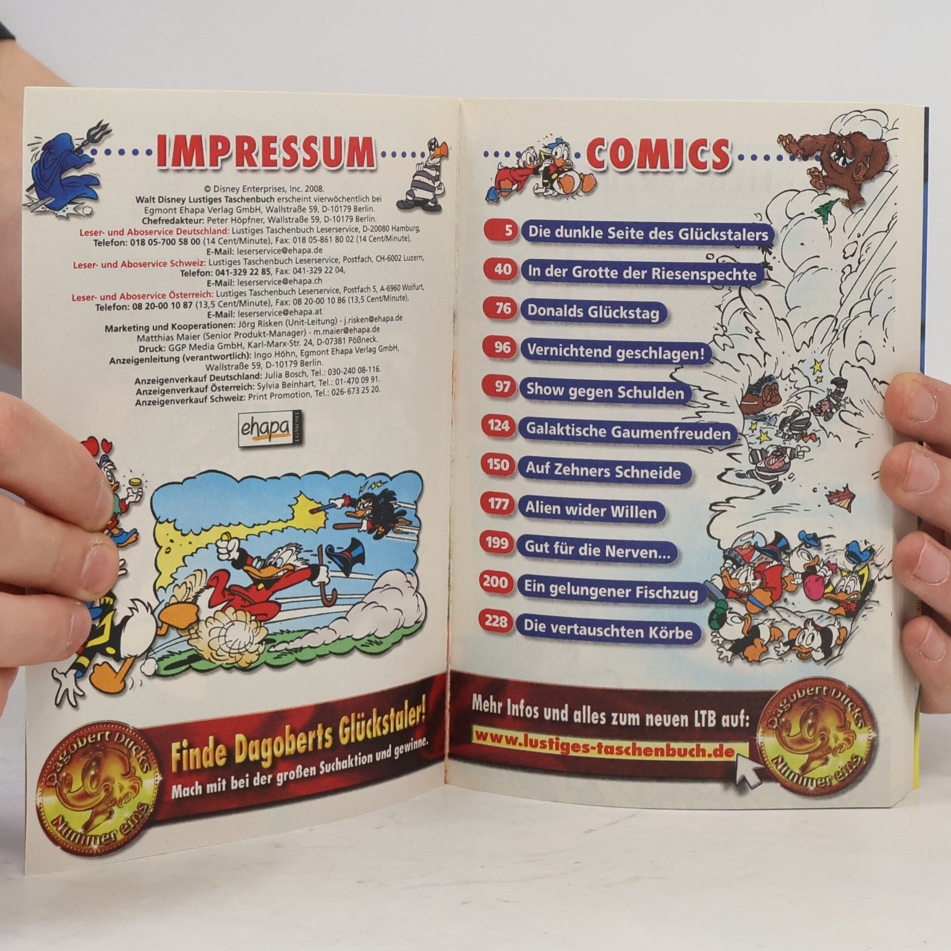 Walt Disney Lustiges Taschenbuch 381