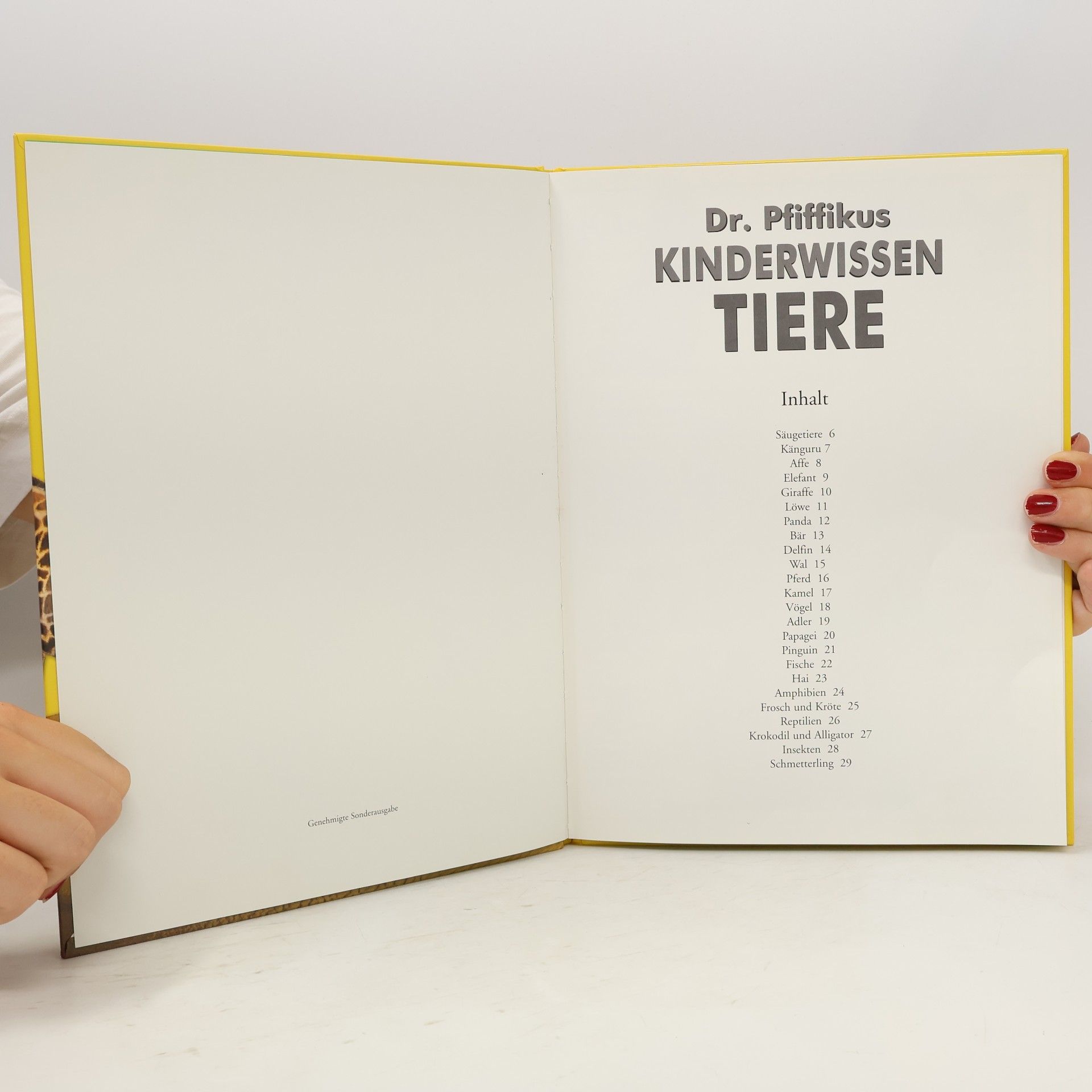 Autorenkollektiv Dr. Pfiffikus Kinderwissen Tiere