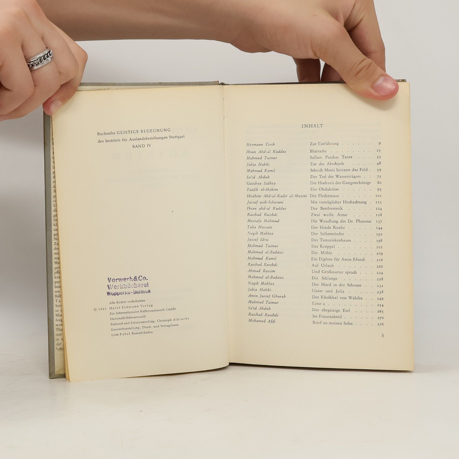 Autorenkollektiv Der Tod des Wasserträgers - Ägypten