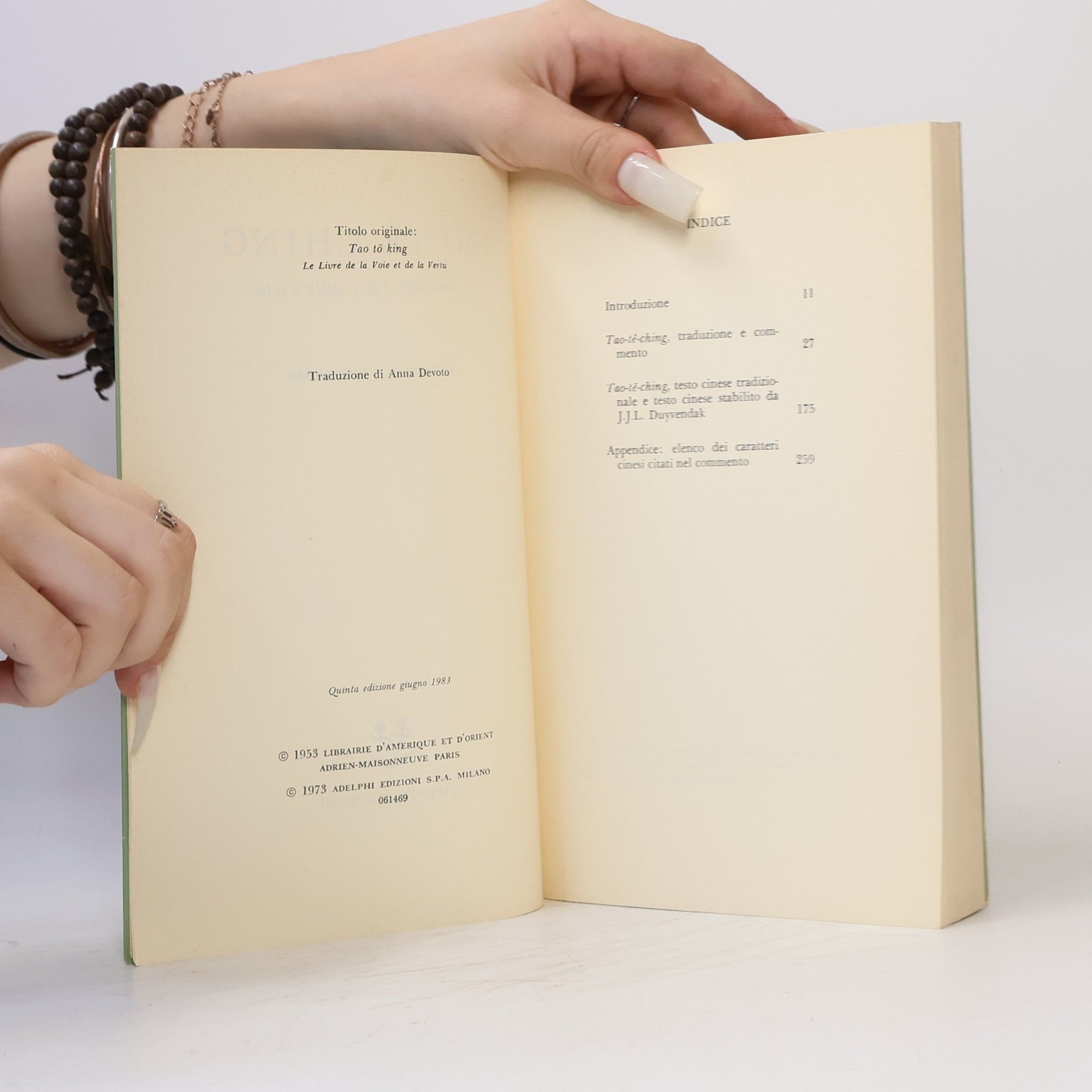 Autorenkollektiv Tao Tè Ching. Il libro della via e della virtù
