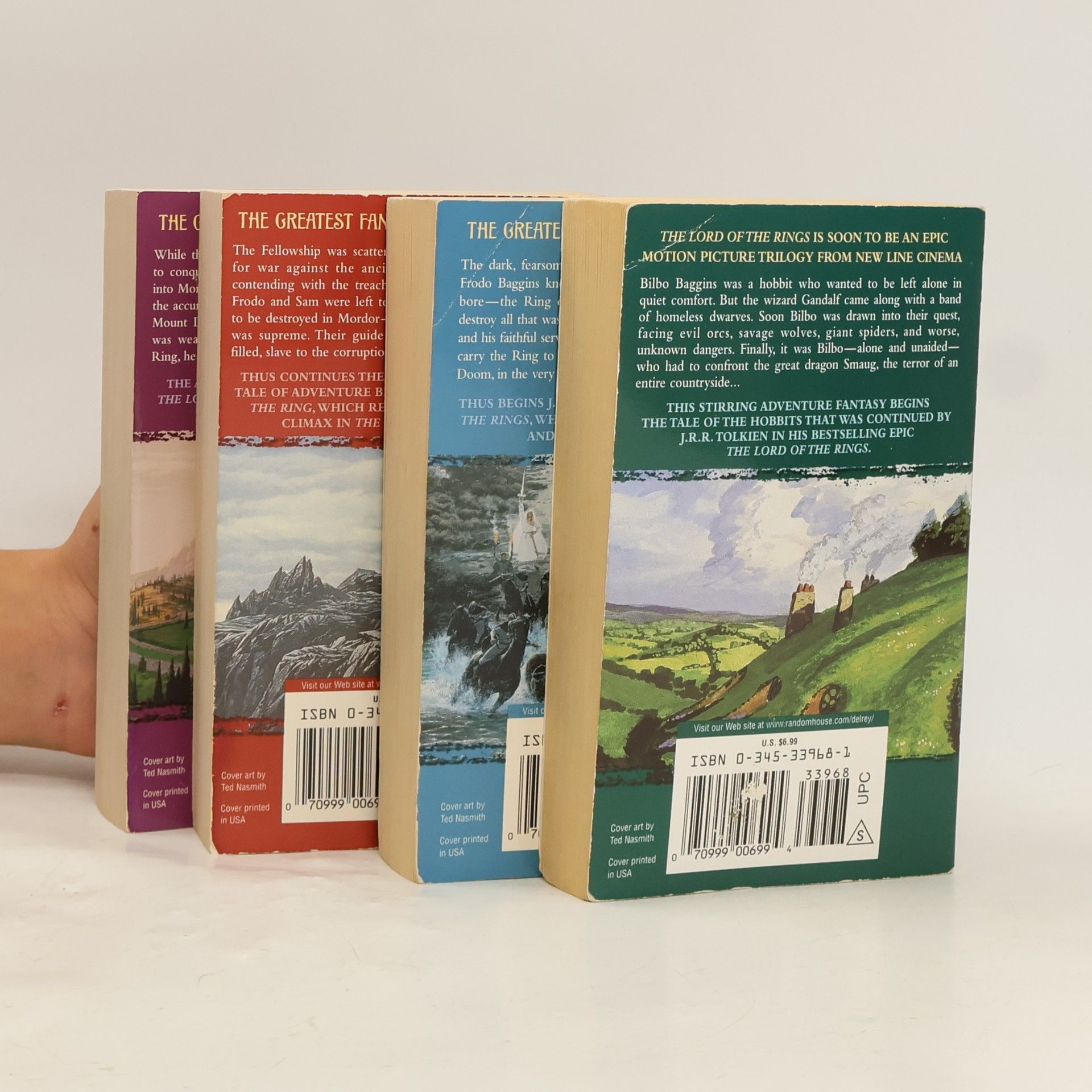 J. R. R. Tolkien The Hobbit. The Lord of the Rings 1-3