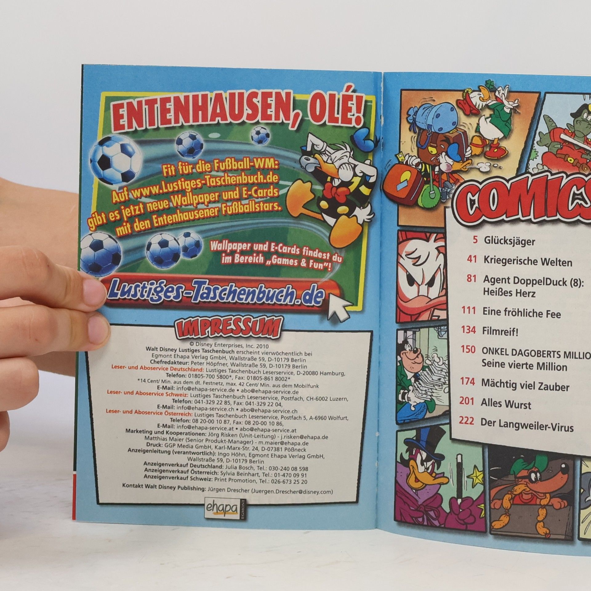 Walt Disney Lustiges Taschenbuch Nr. 402
