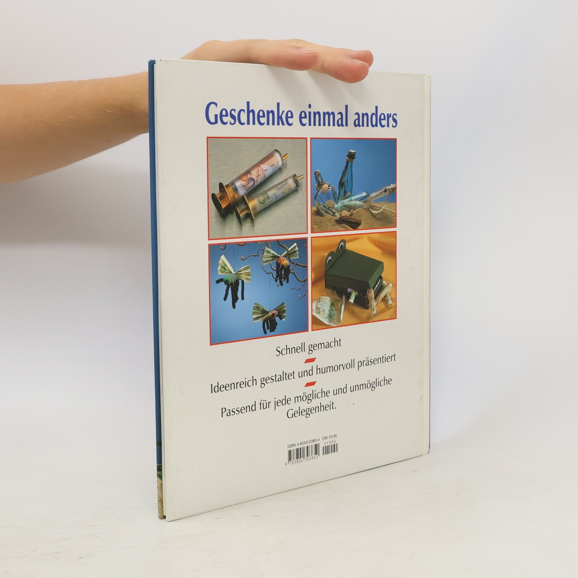 Geldgeschenke mit Witz und Fantasie aus Materialien, die jeder zu Hause hat