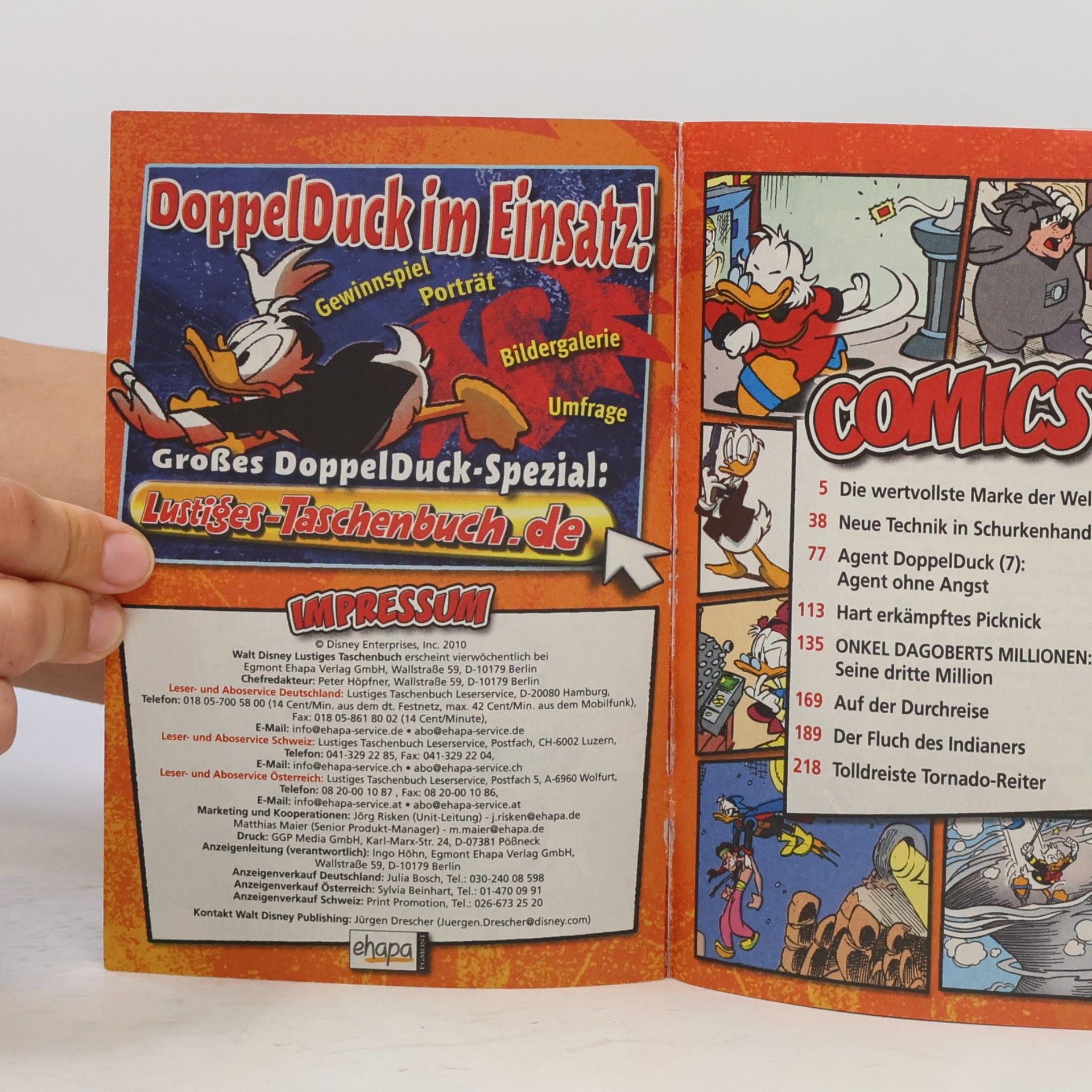 Walt Disney Lustiges Taschenbuch 401. Agent ohne Angst