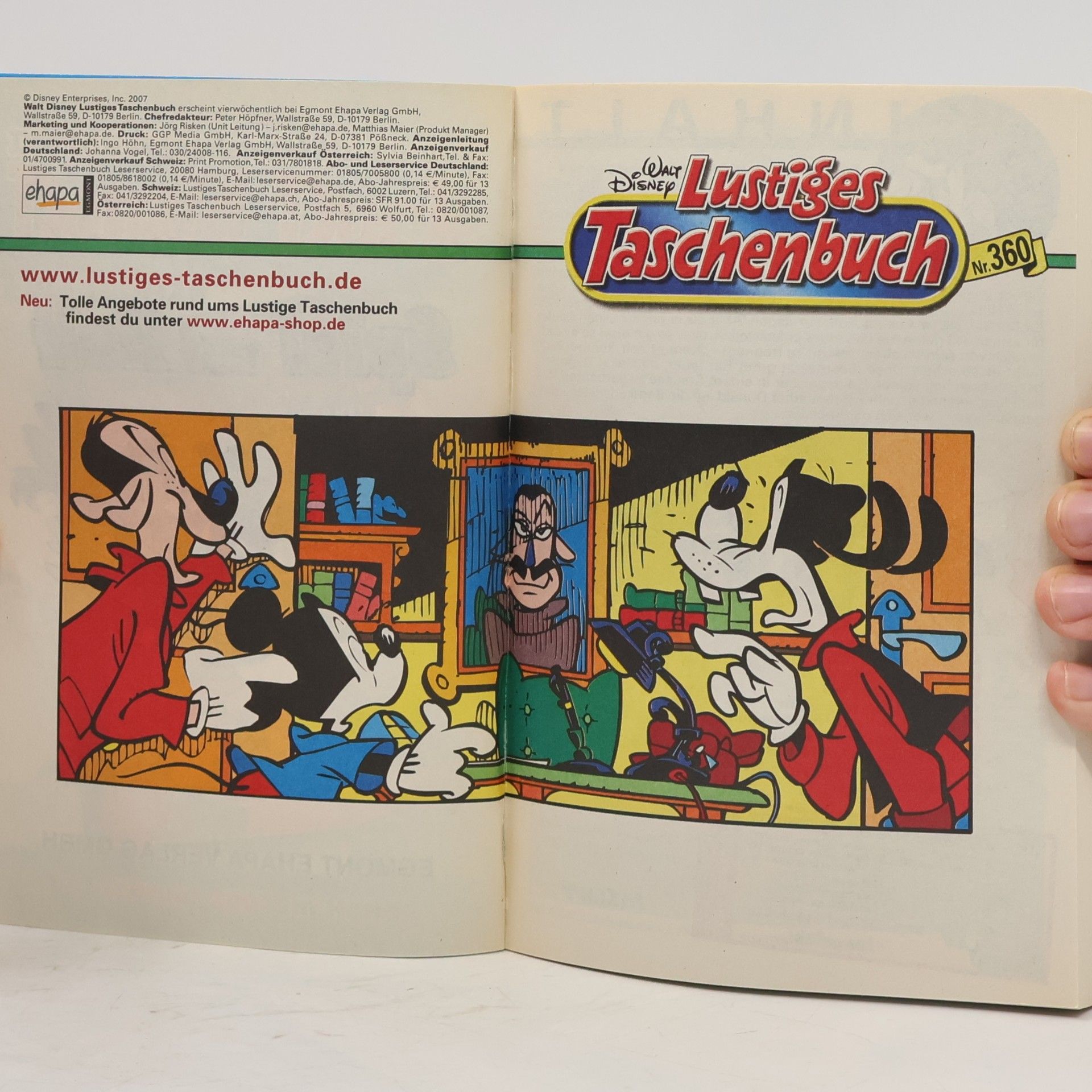 Walt Disney Lustiges Taschenbuch 360. Spiel auf Zeit