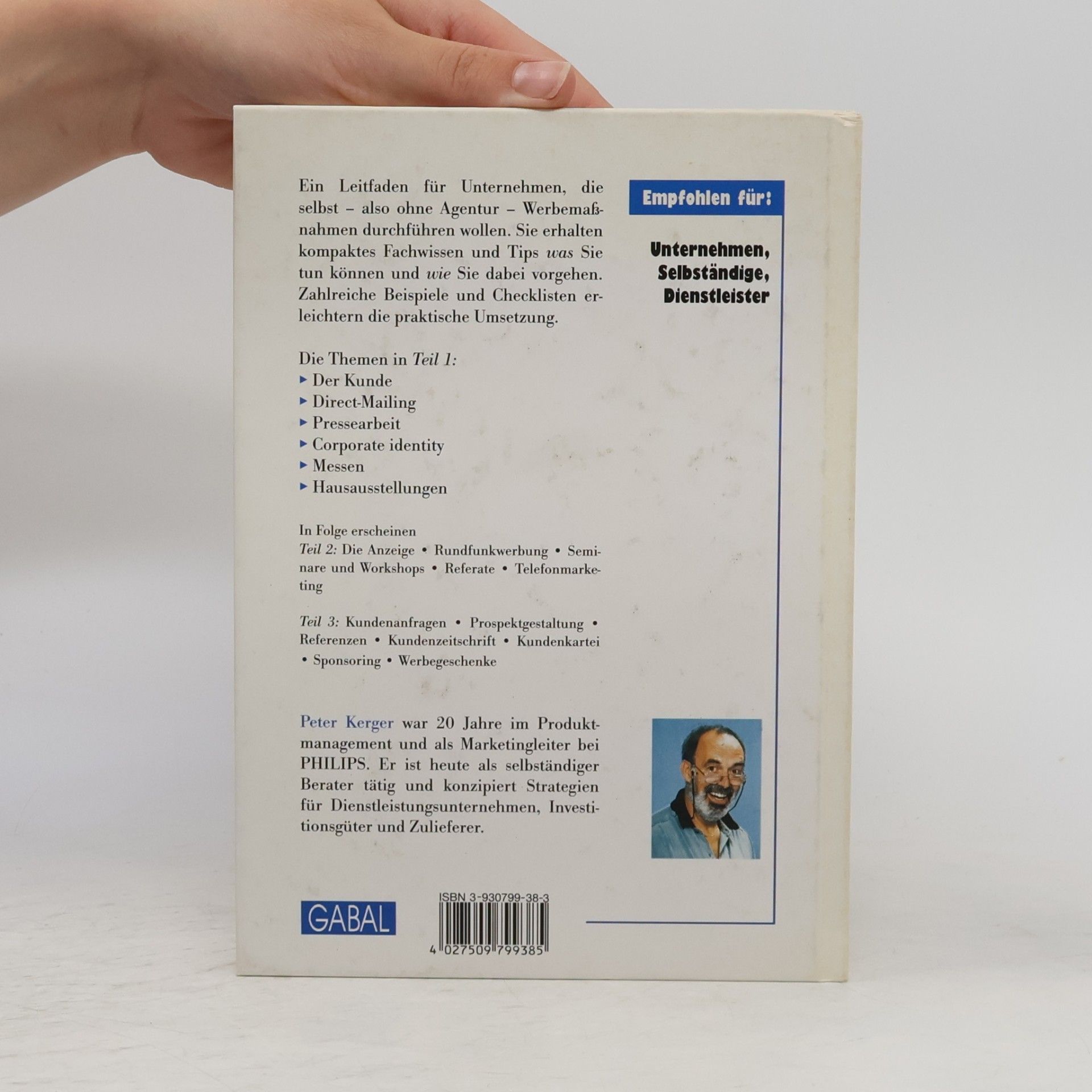 Peter Kerger Werben mit Konzept